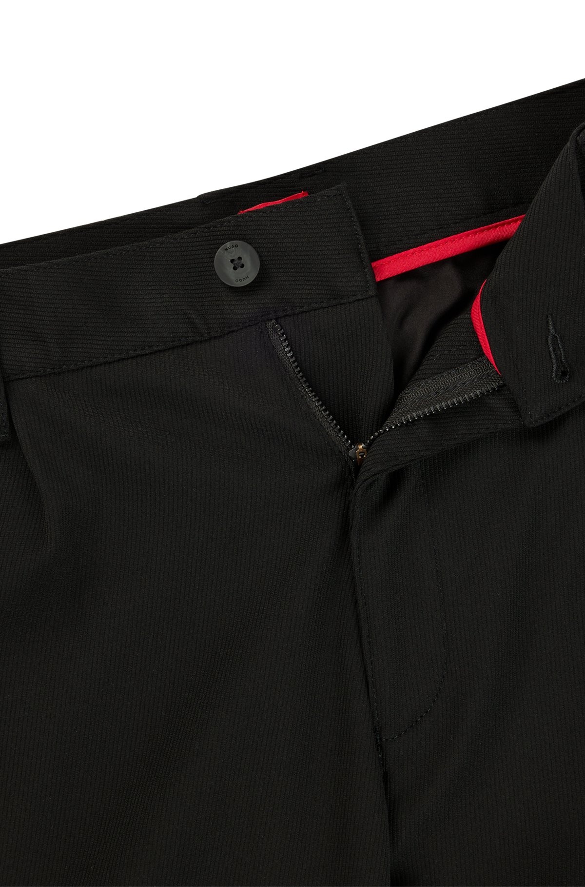 SLIM-FIT TROUSERS IN STRETCH GABARDINE - 6