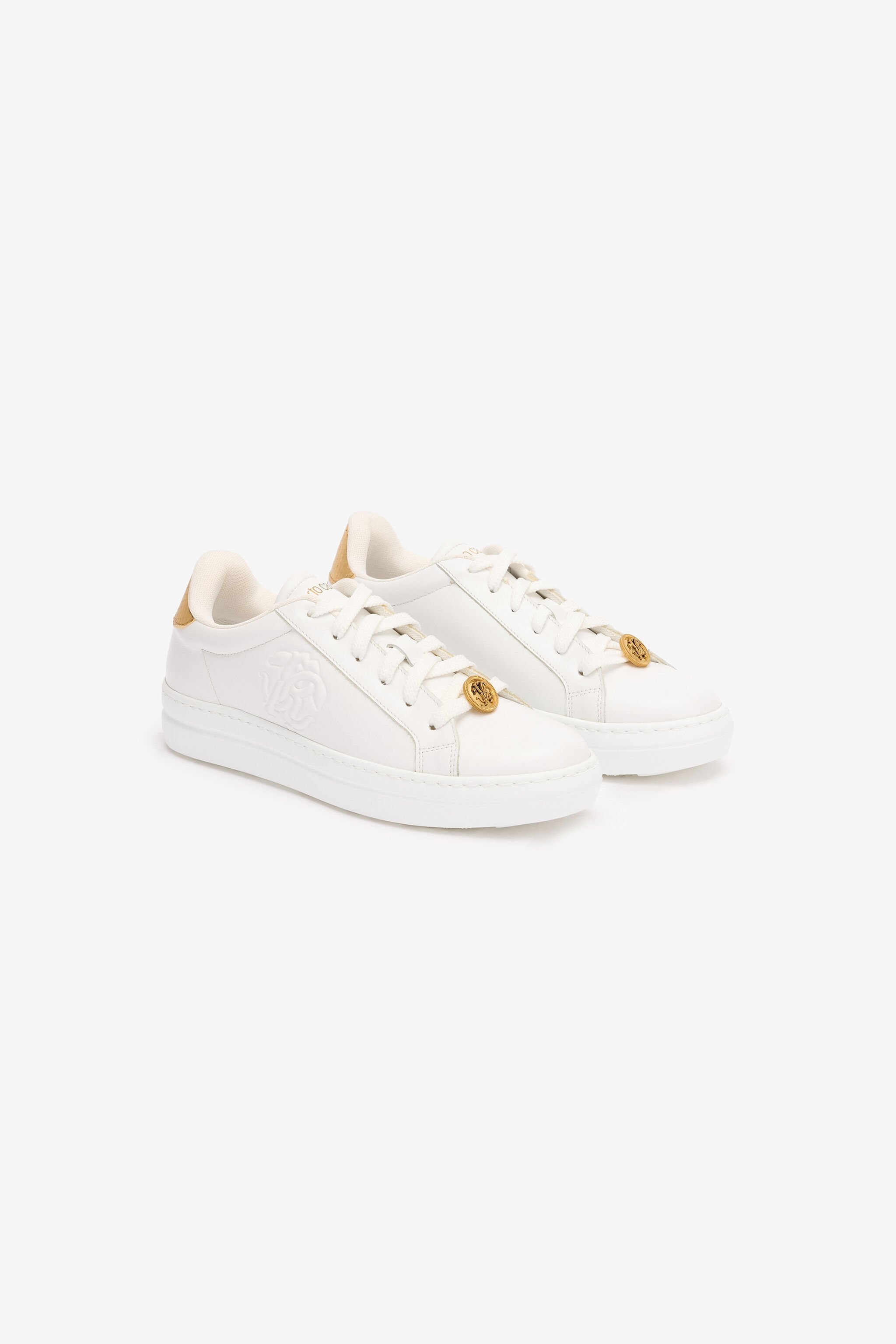 Sneakers With Snake Scale Back - 2
