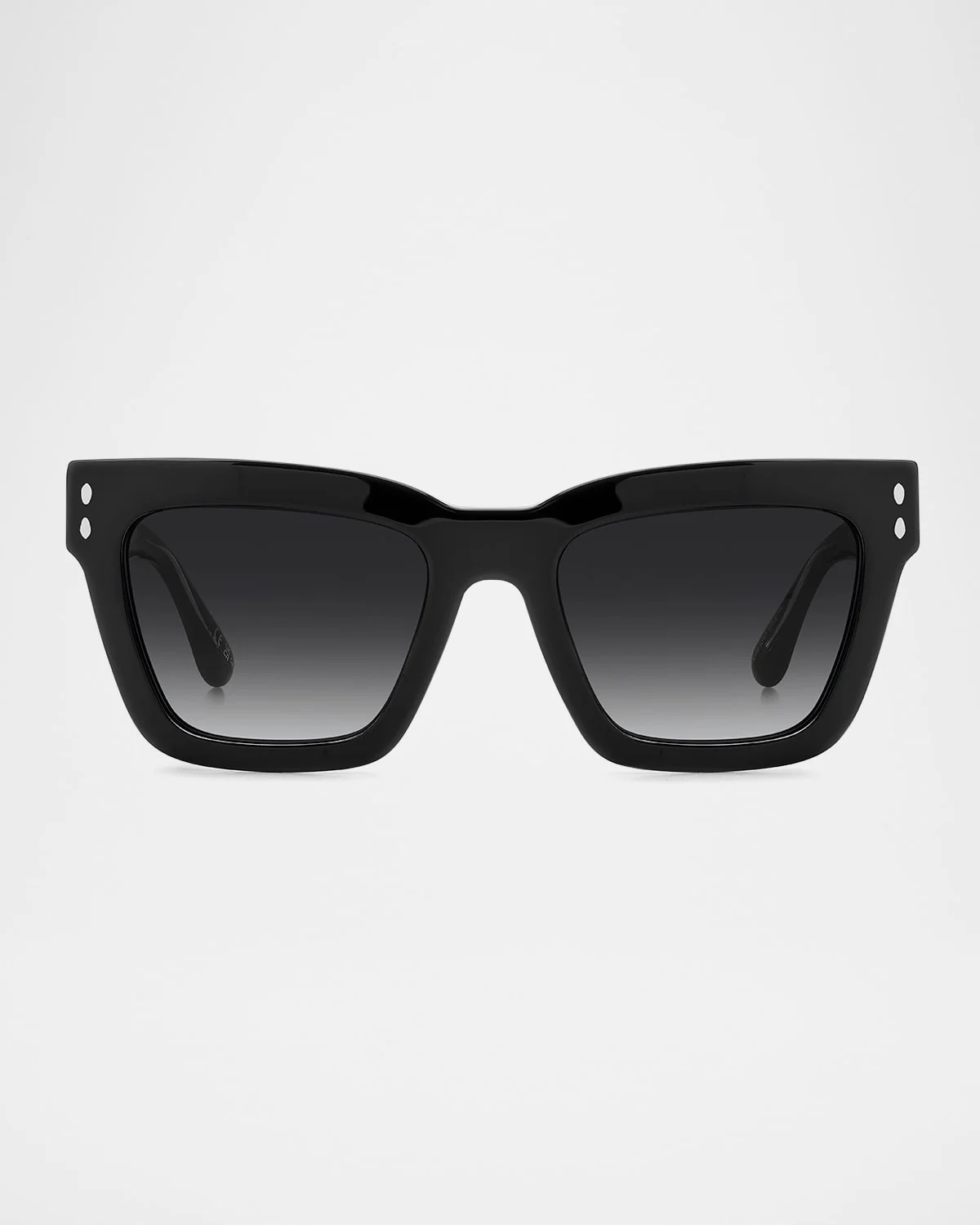 Gradient Square Acetate Sunglasses - 1