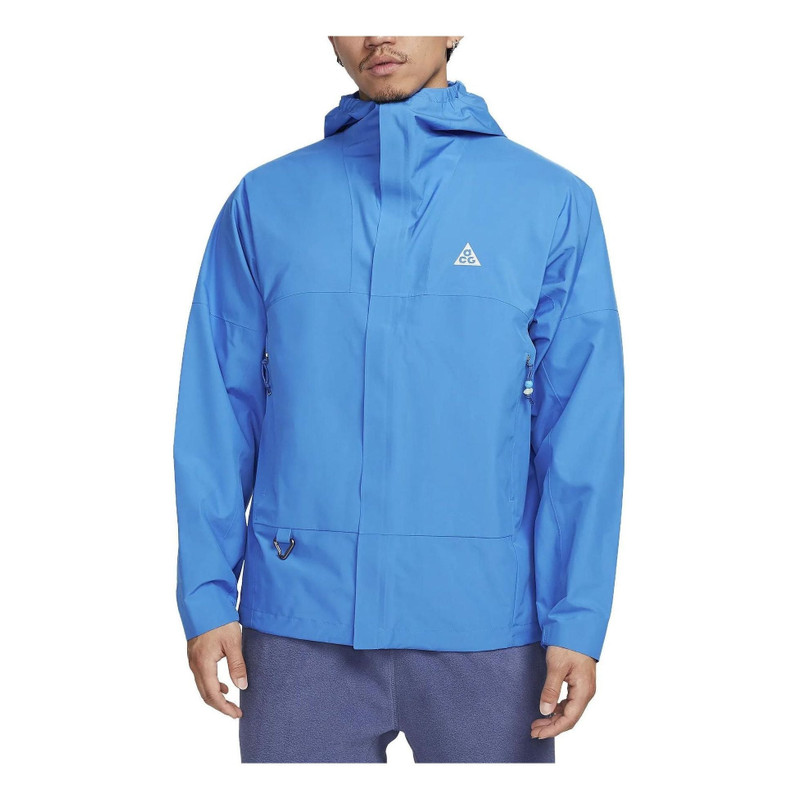 Nike Acg Sf Cascade Rain Hoodie Jacket 'Blue' DV9416-435 - 1