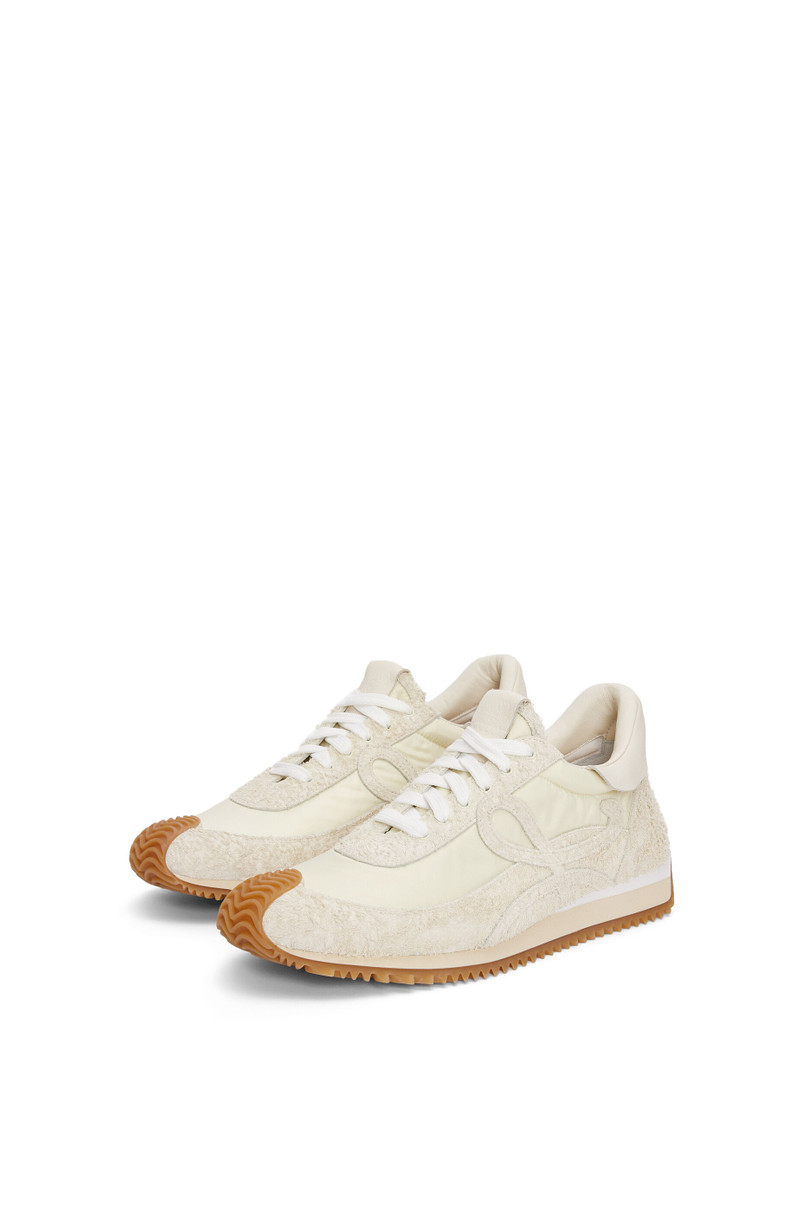 Loewe Flow Runner in nylon and suede outlook