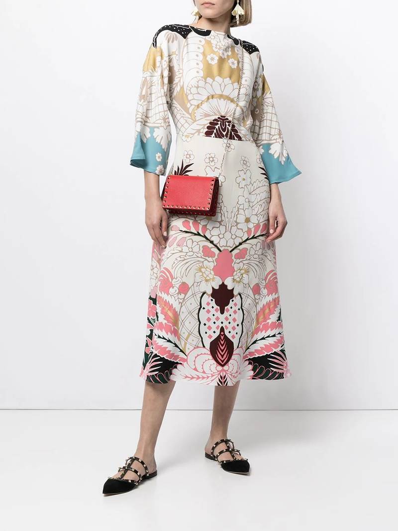 Valentino Cady printed dress outlook