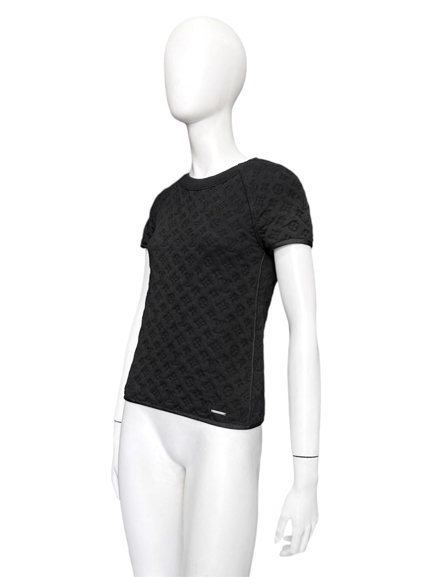 Louis Vuitton Fall 2011 Marc Jacobs LV Monogram Tee S - 2