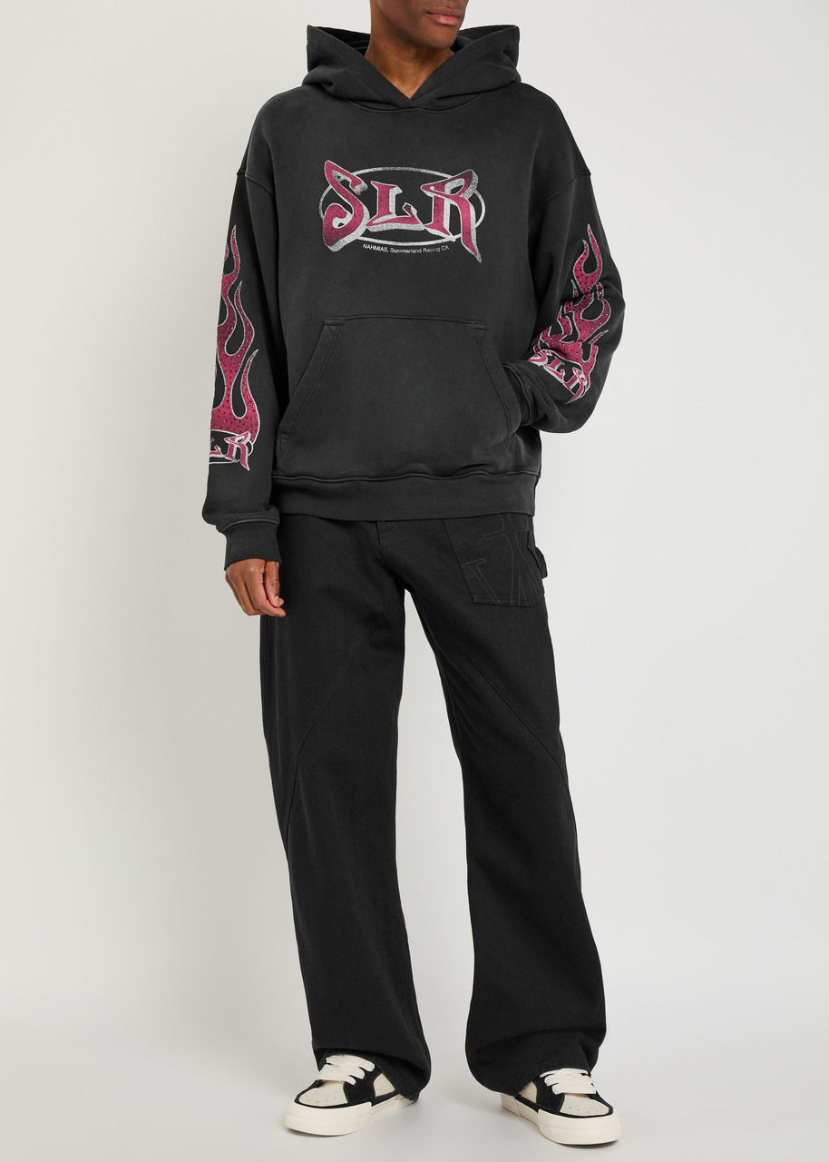 Nahmias Summerland Racing Hooded Cotton Sweatshirt - 4
