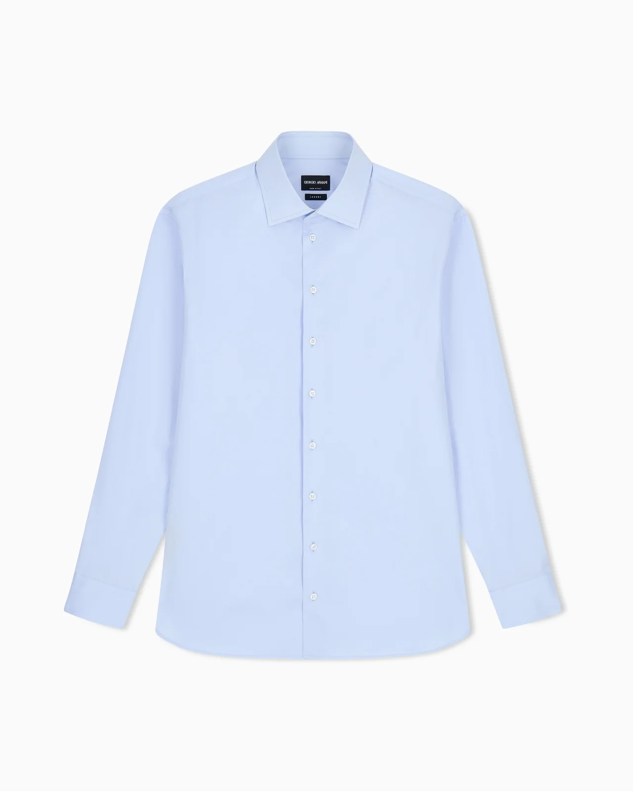 Regular-fit shirt in striped cotton - 1