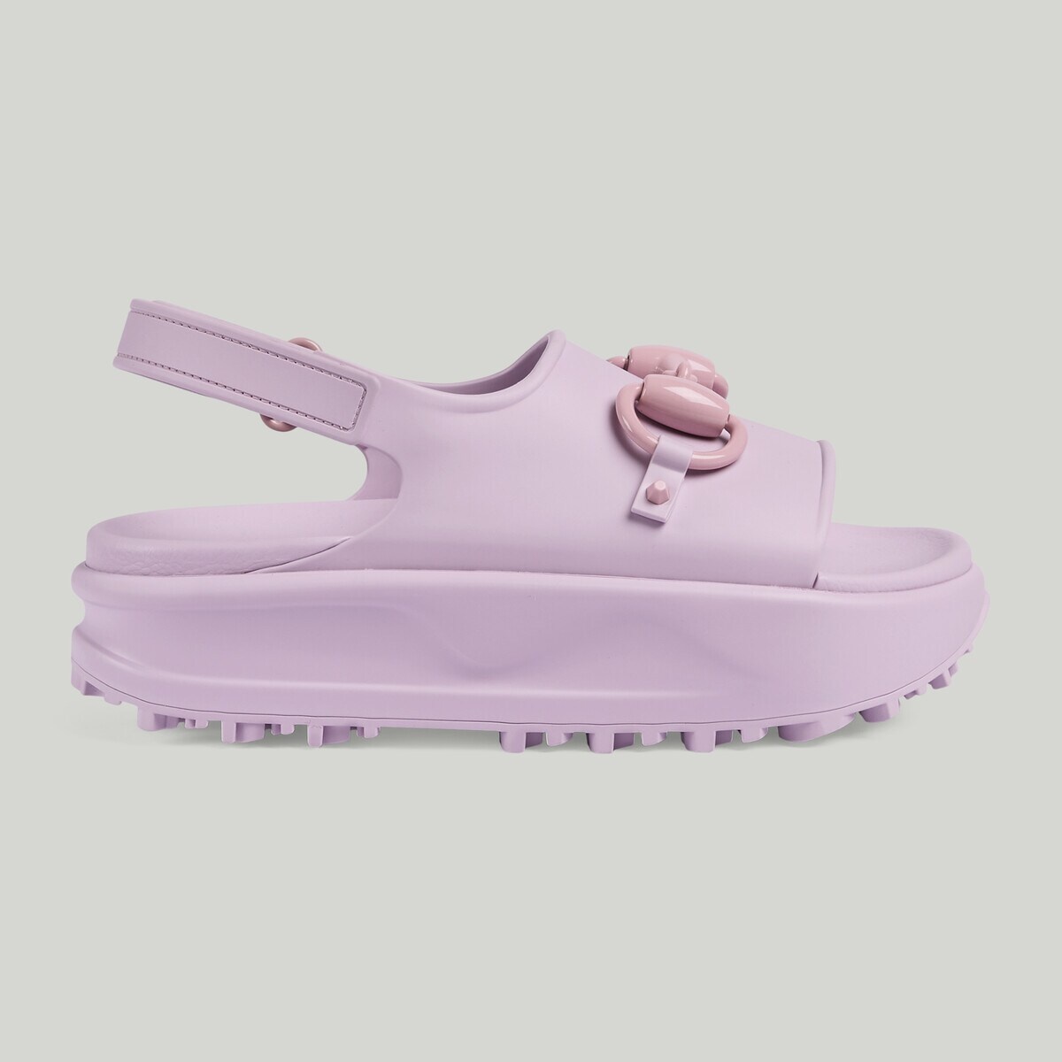 GUCCI Women's Horsebit flatform sandal | REVERSIBLE