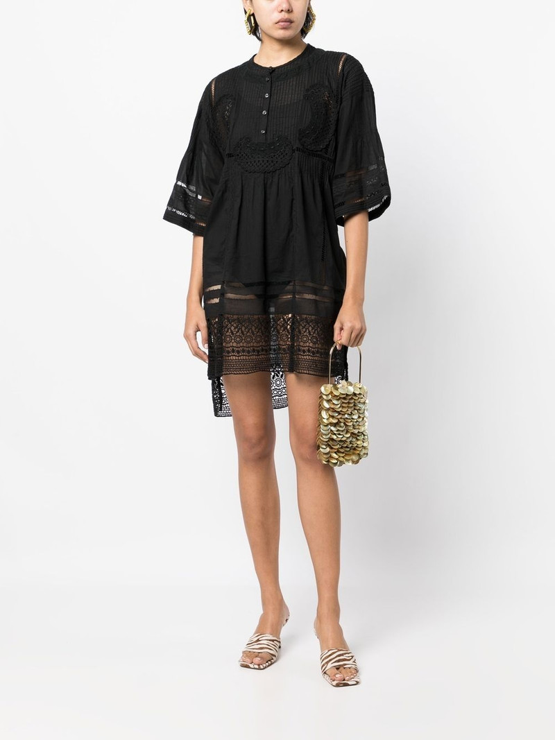 DSQUARED2 Sangallo cotton tunic dress outlook
