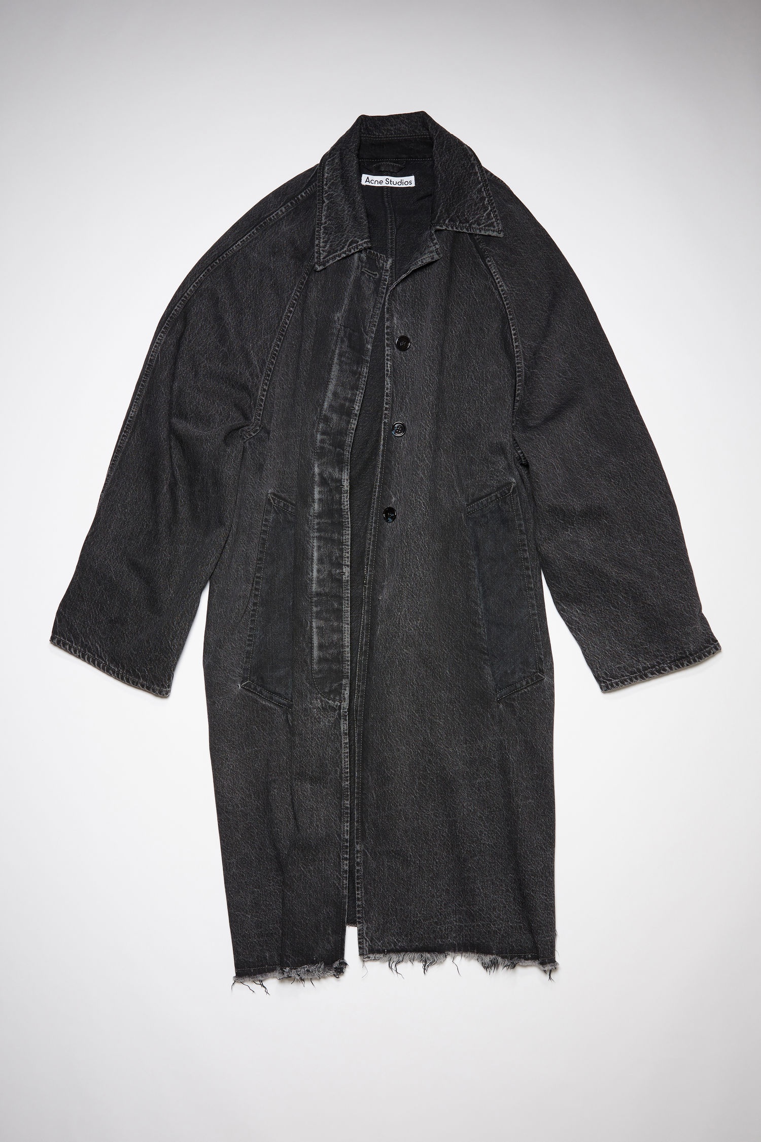 Denim coat - Black/grey - 5