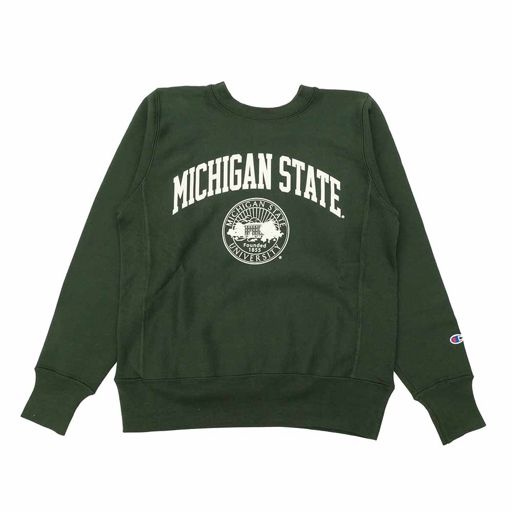 REVERS WEAVE CREW NECK SWEATSHIRT - MICHIGAN STATE - C5-A007 - 2