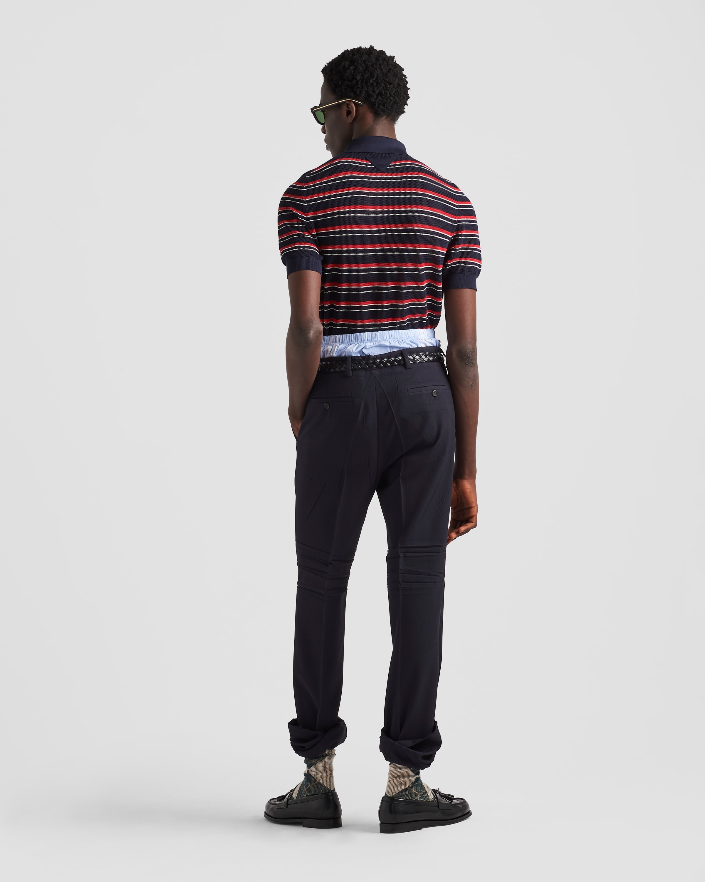 Silk polo shirt - 5