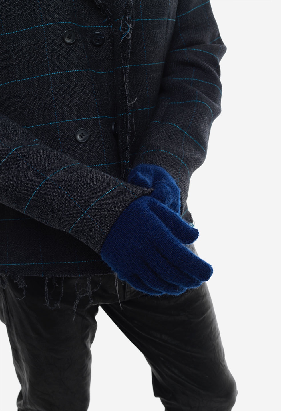 CASHMERE BLEND GLOVES - 2