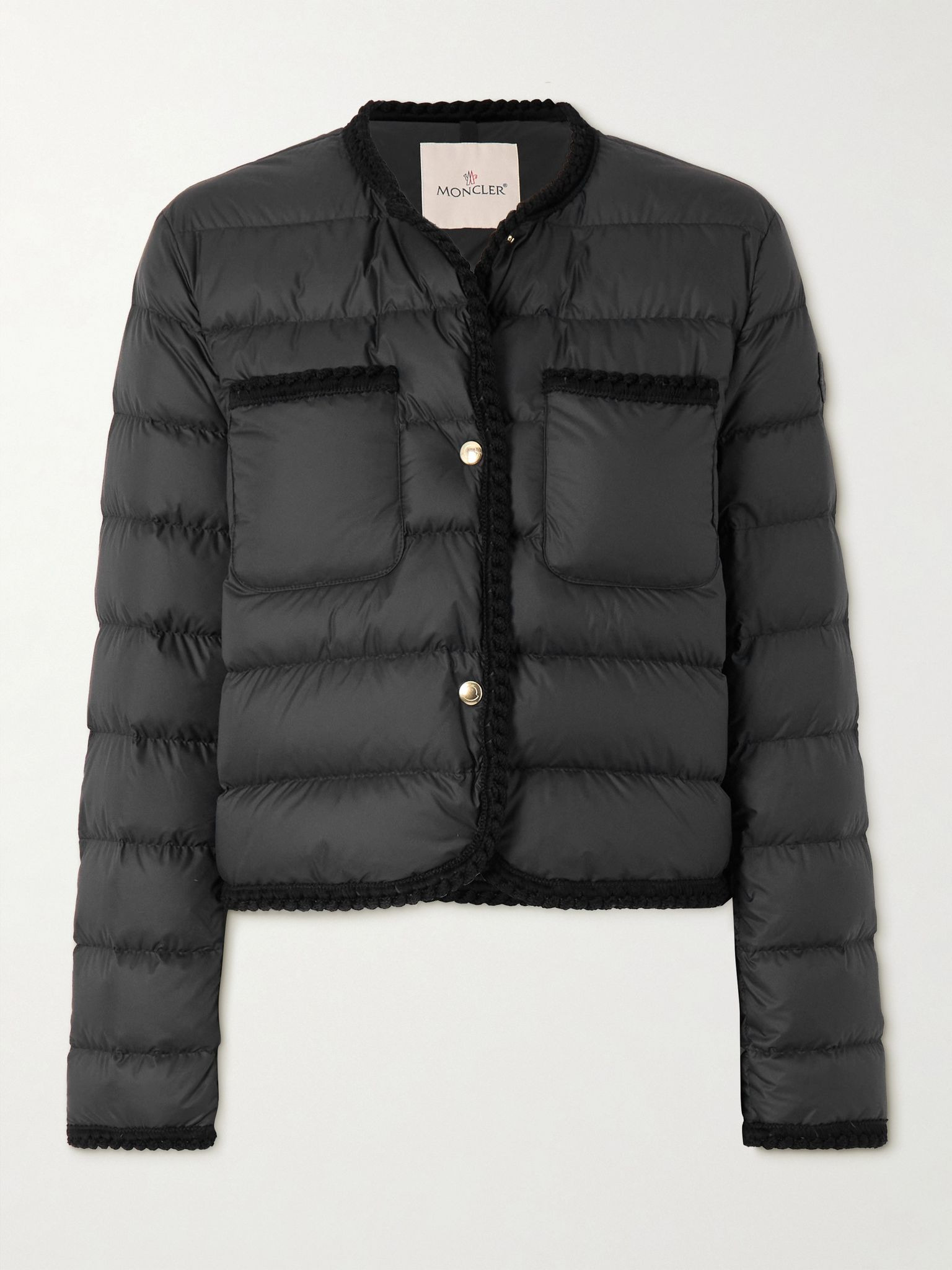Gencay quilted shell down jacket Black - 1