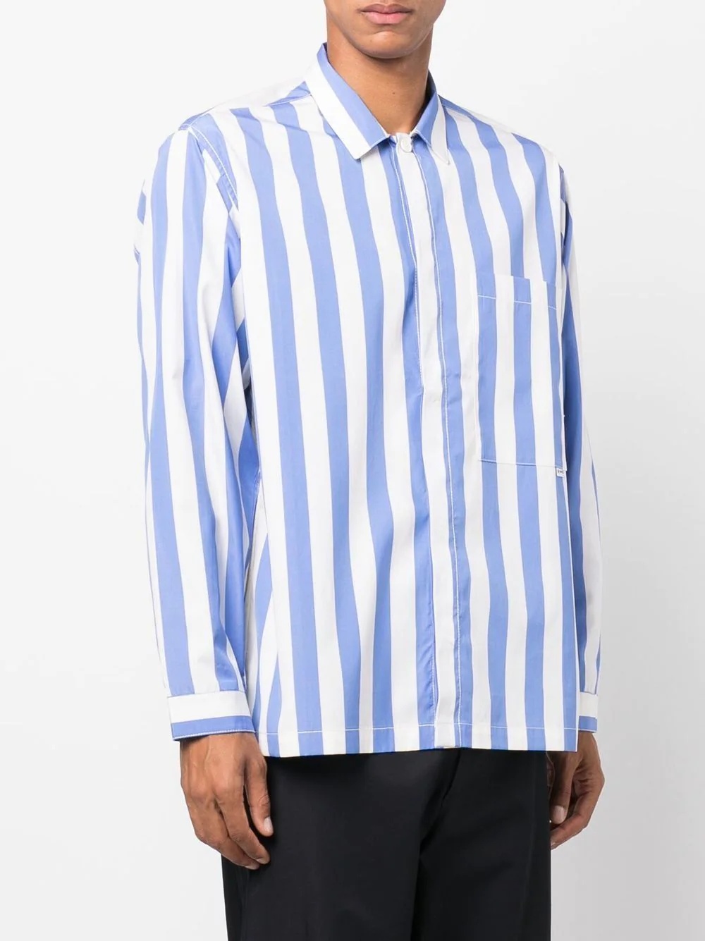 striped cotton shirt - 3