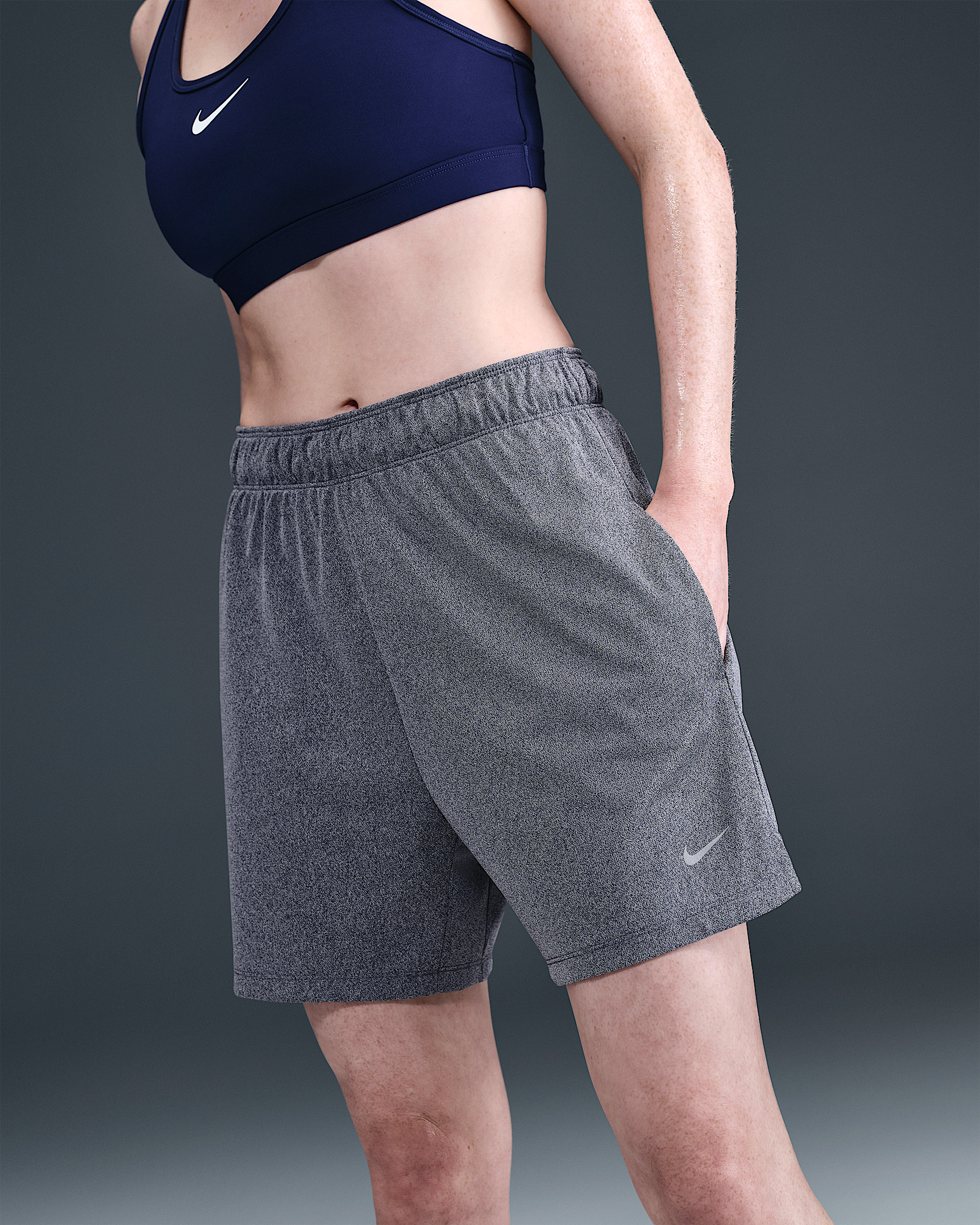 Nike Attack Women's Dri-FIT Fitness Mid-Rise 5" Unlined Shorts - 2