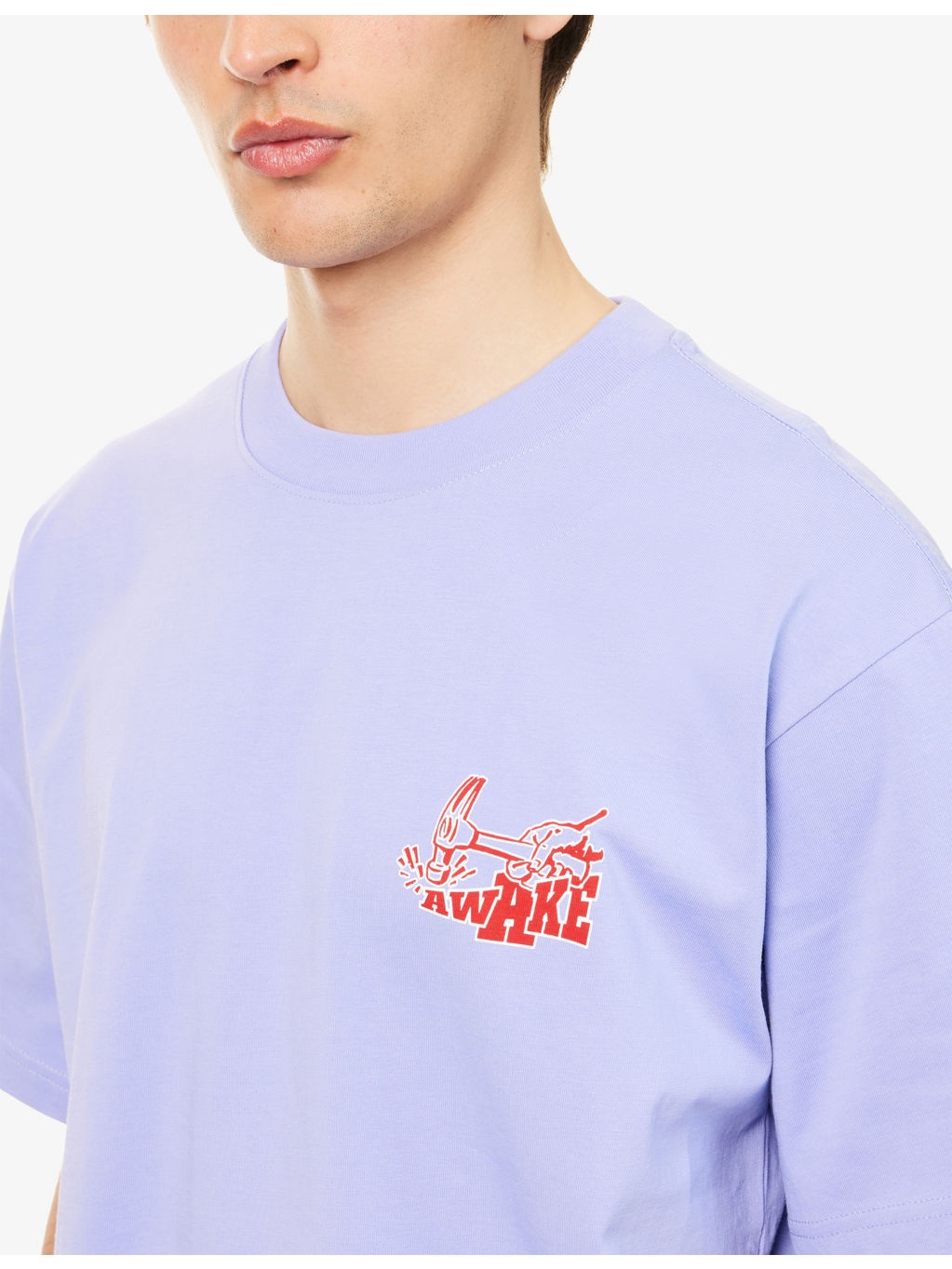Hammer Crewneck Cotton-Jersey T-Shirt - 5