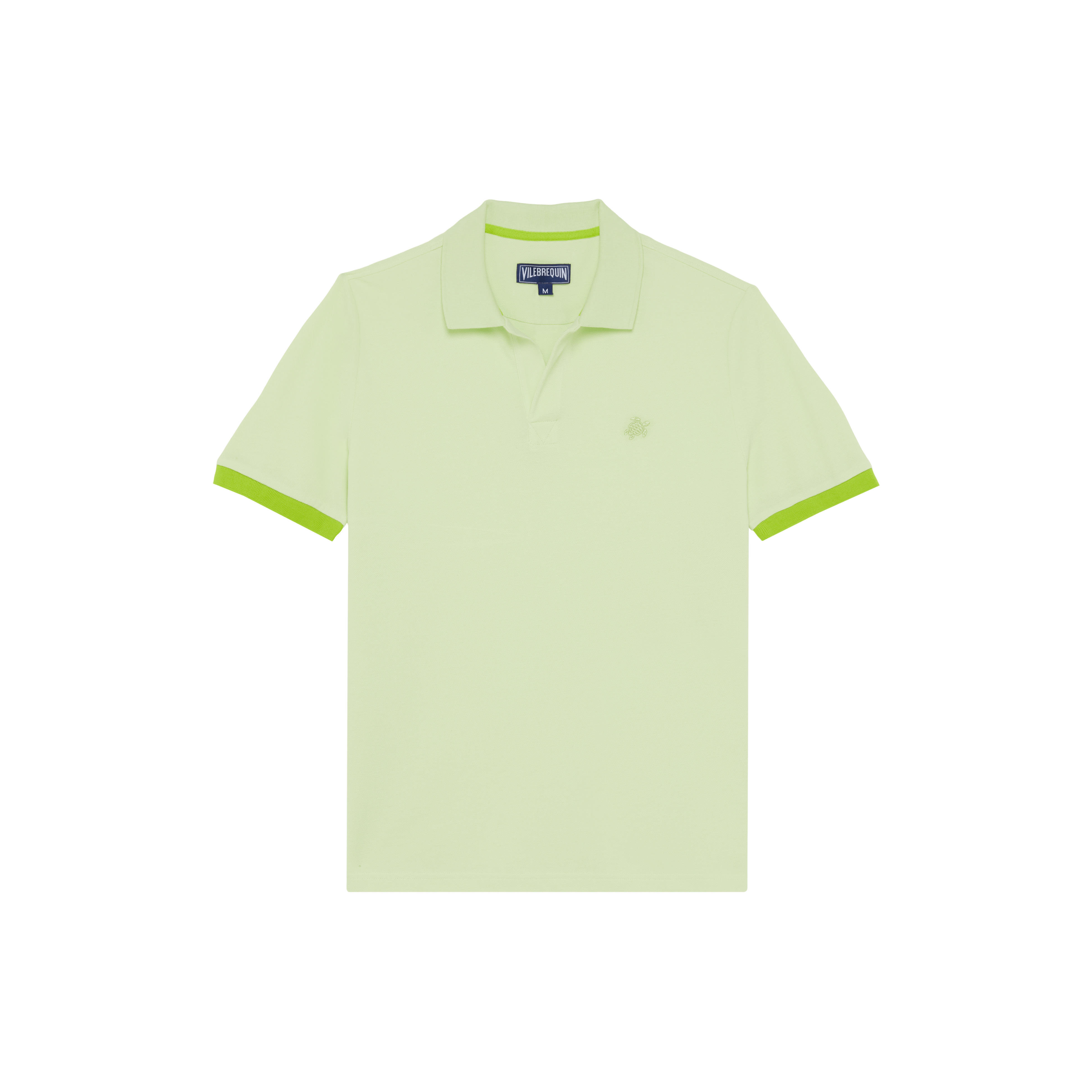 Men Cotton Polo Solid - 1