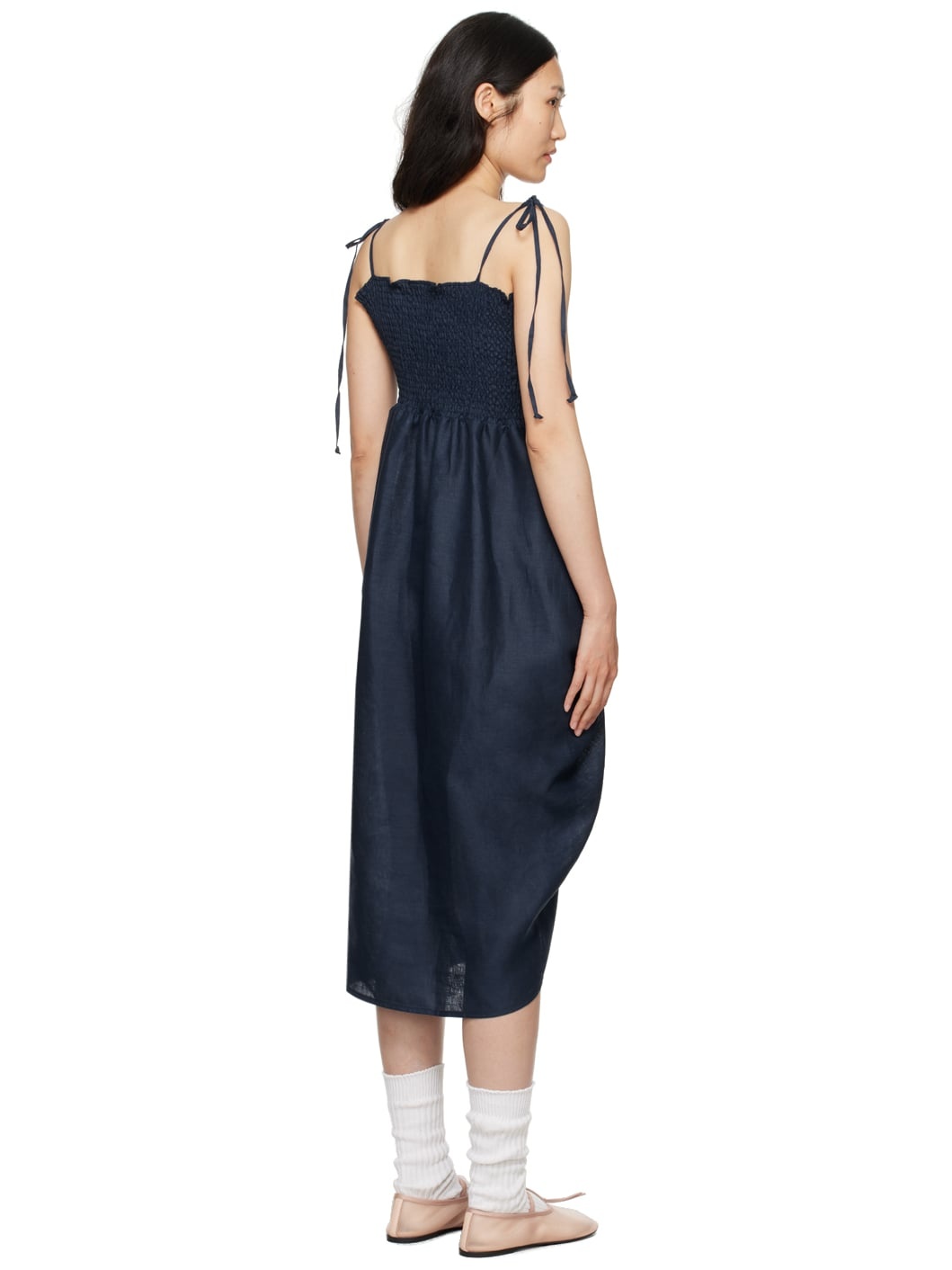 Navy Atlanta Maxi Dress - 3