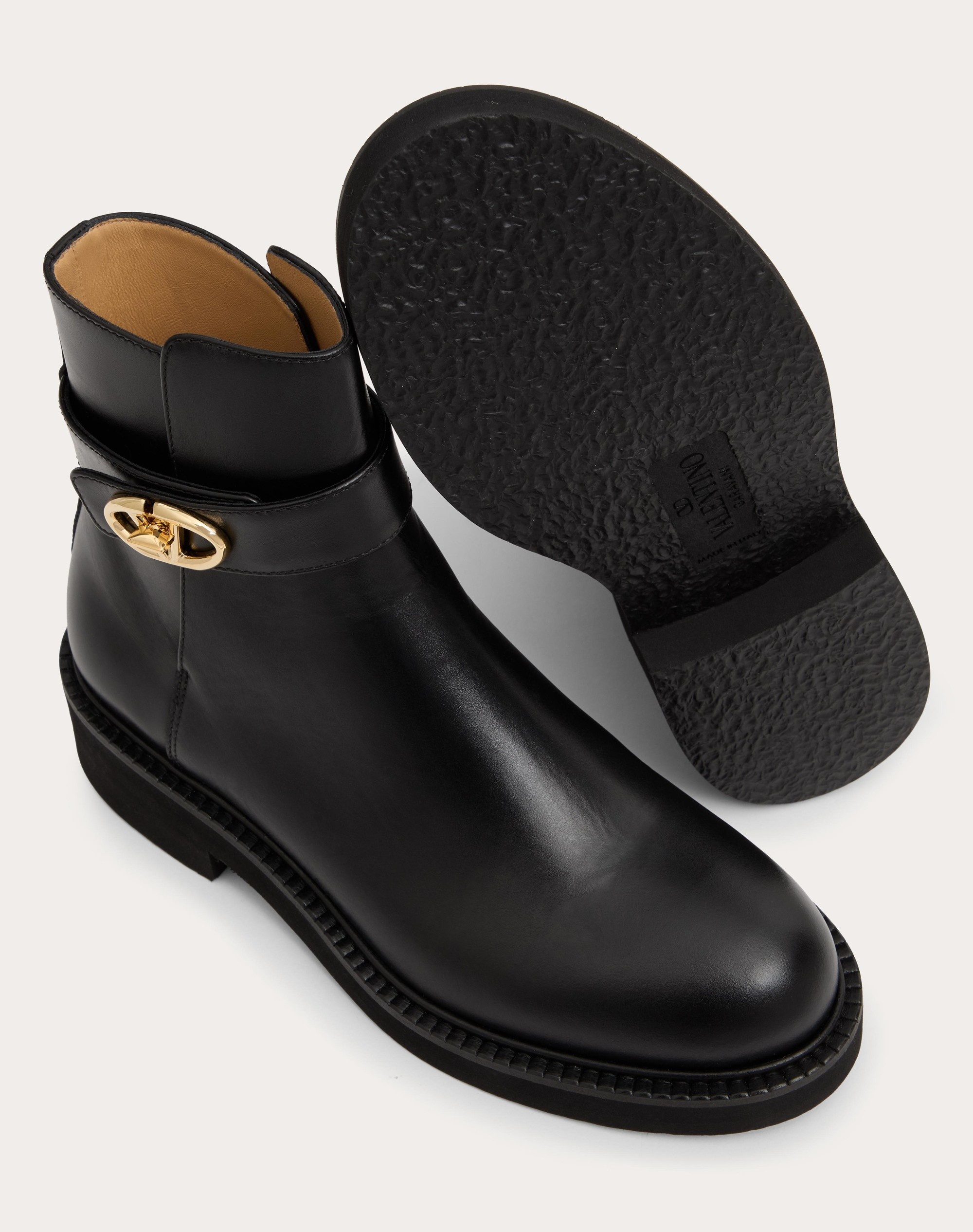 VLOGO LOCKER CALFSKIN ANKLE BOOT 40MM - 5