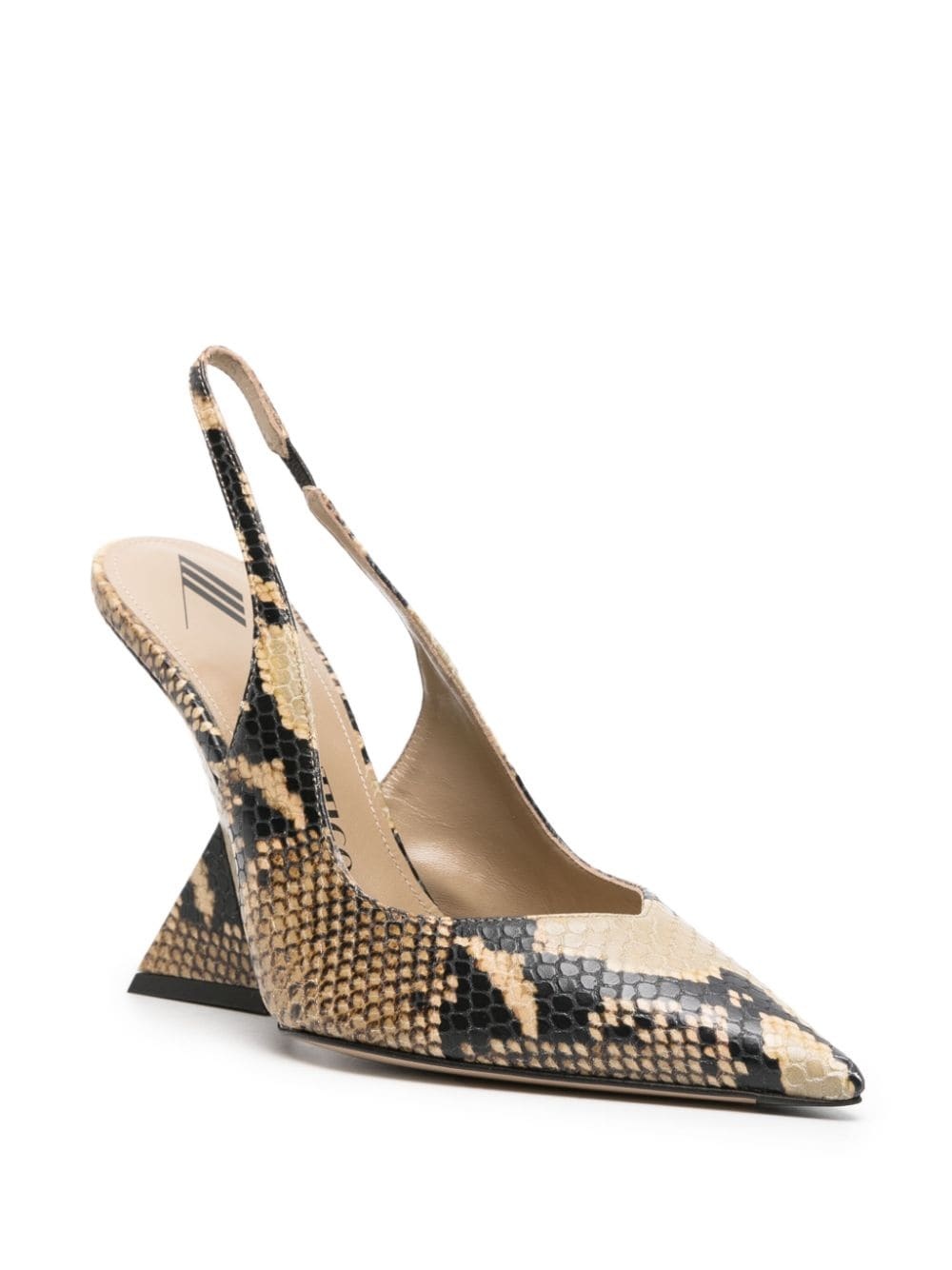Cheope 105mm leather pumps - 2