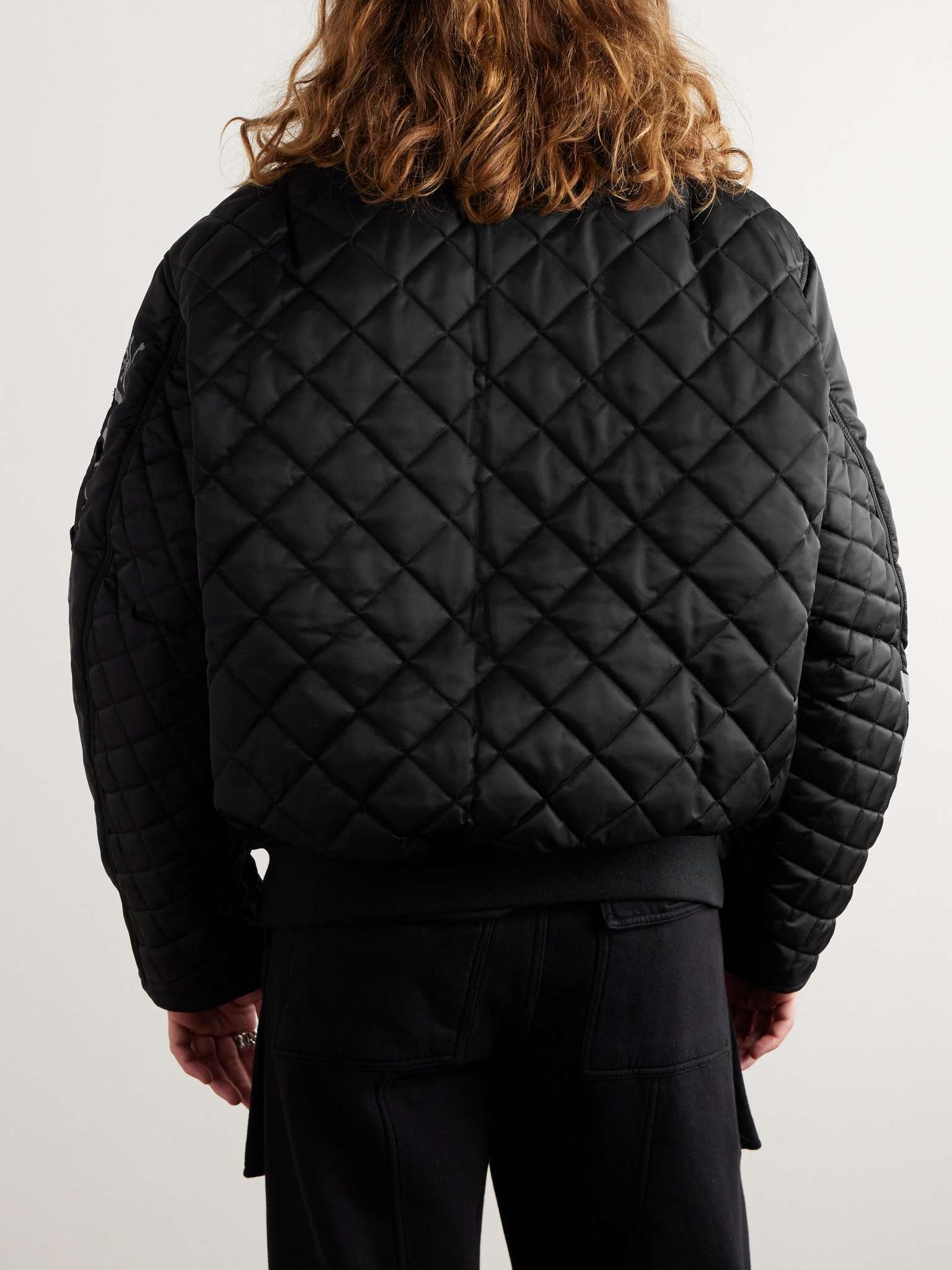 MASTERMIND WORLD + Alpha Industries MA-1 Reversible Logo