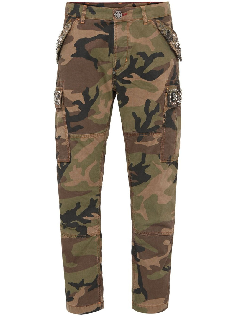 stud-embellished jeans 1
