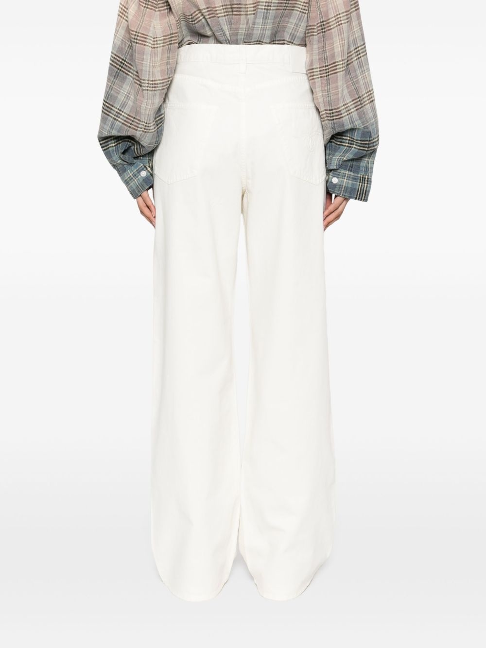 Damon pleated straight-leg jeans - 4