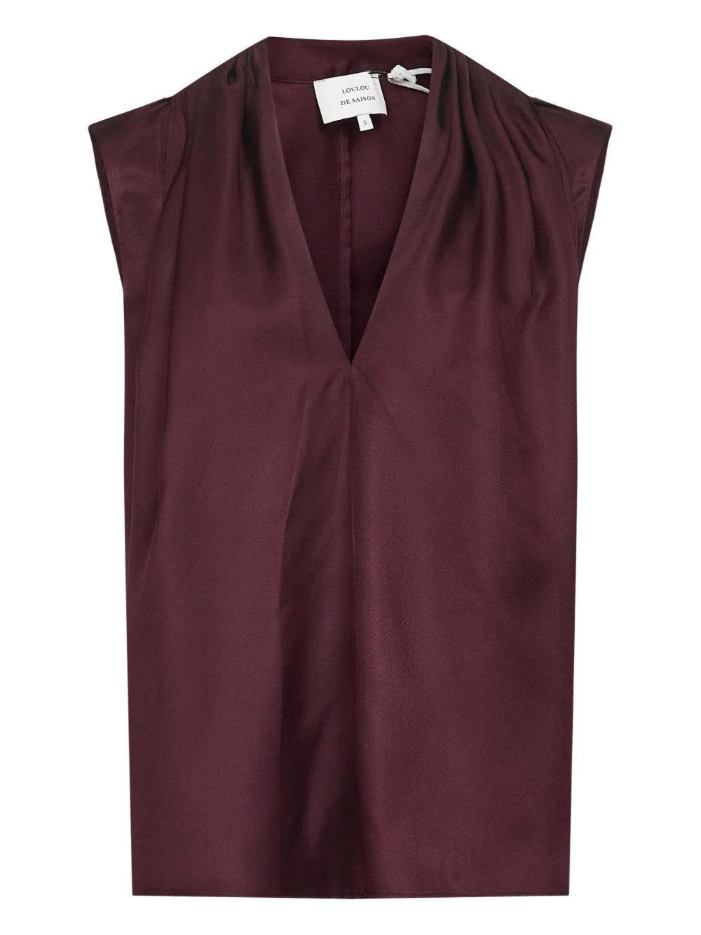 Sade V-neck sleeveless top - 1