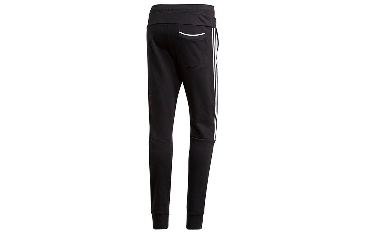 adidas M 3S Tape Pants Running Gym Casual Sports Long Pants Black GK4789 - 2