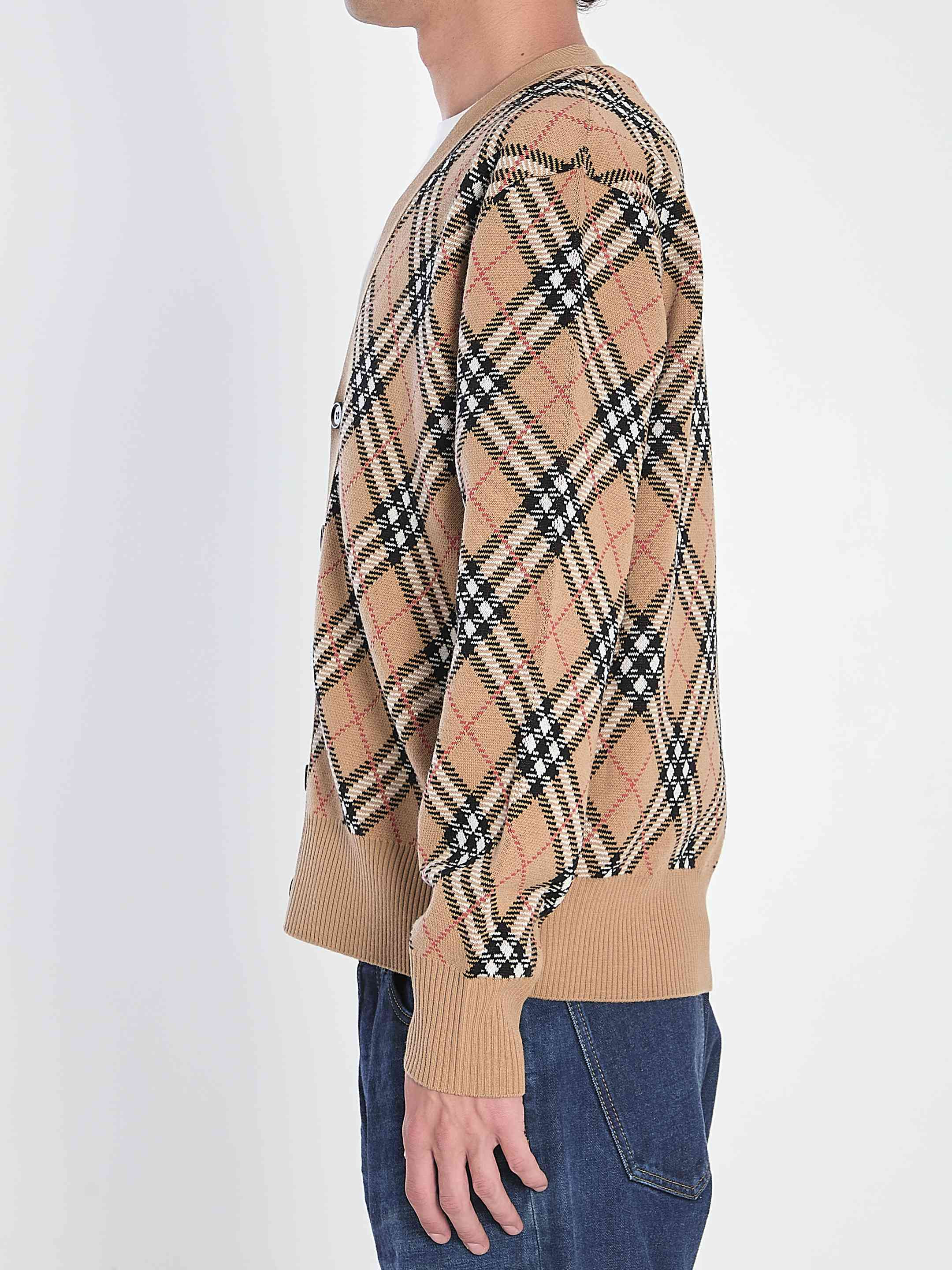 Burberry Men Wool-Blend Cardigan - 3