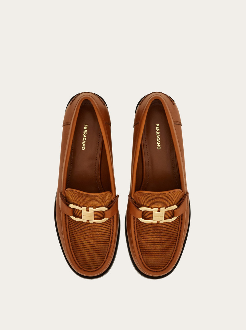 FERRAGAMO Loafer with Gancini ornament outlook