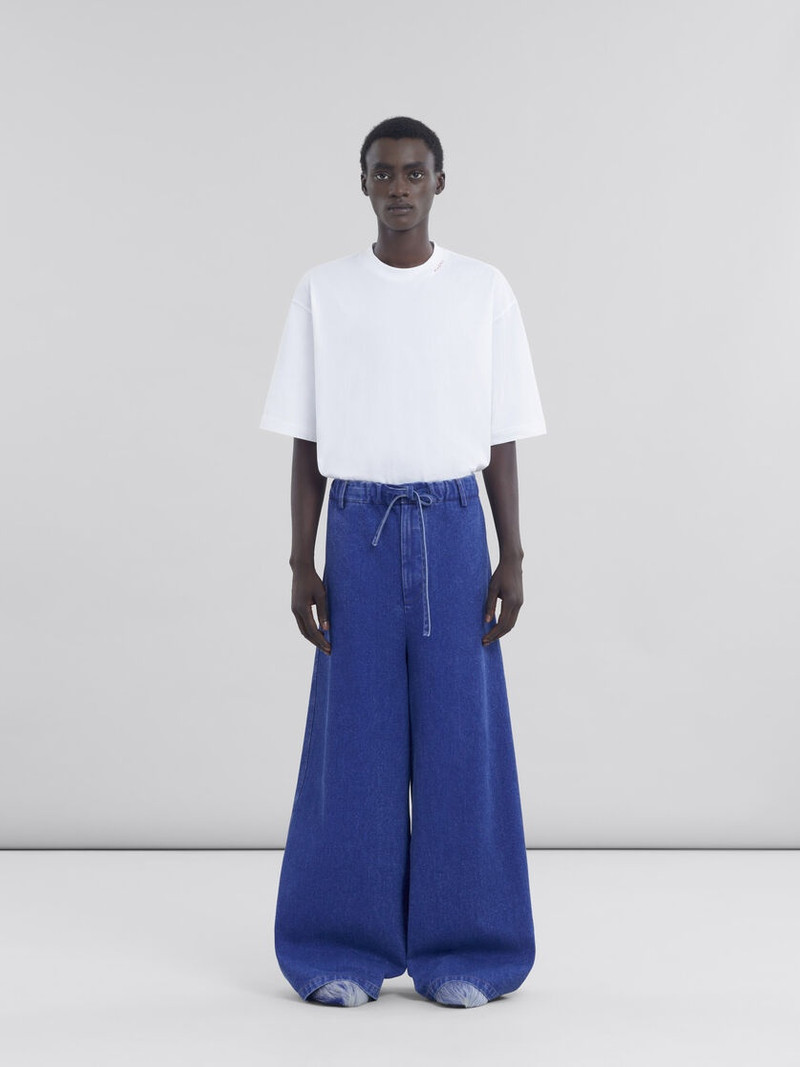 Marni DRAWSTRING BLUE JEANS outlook
