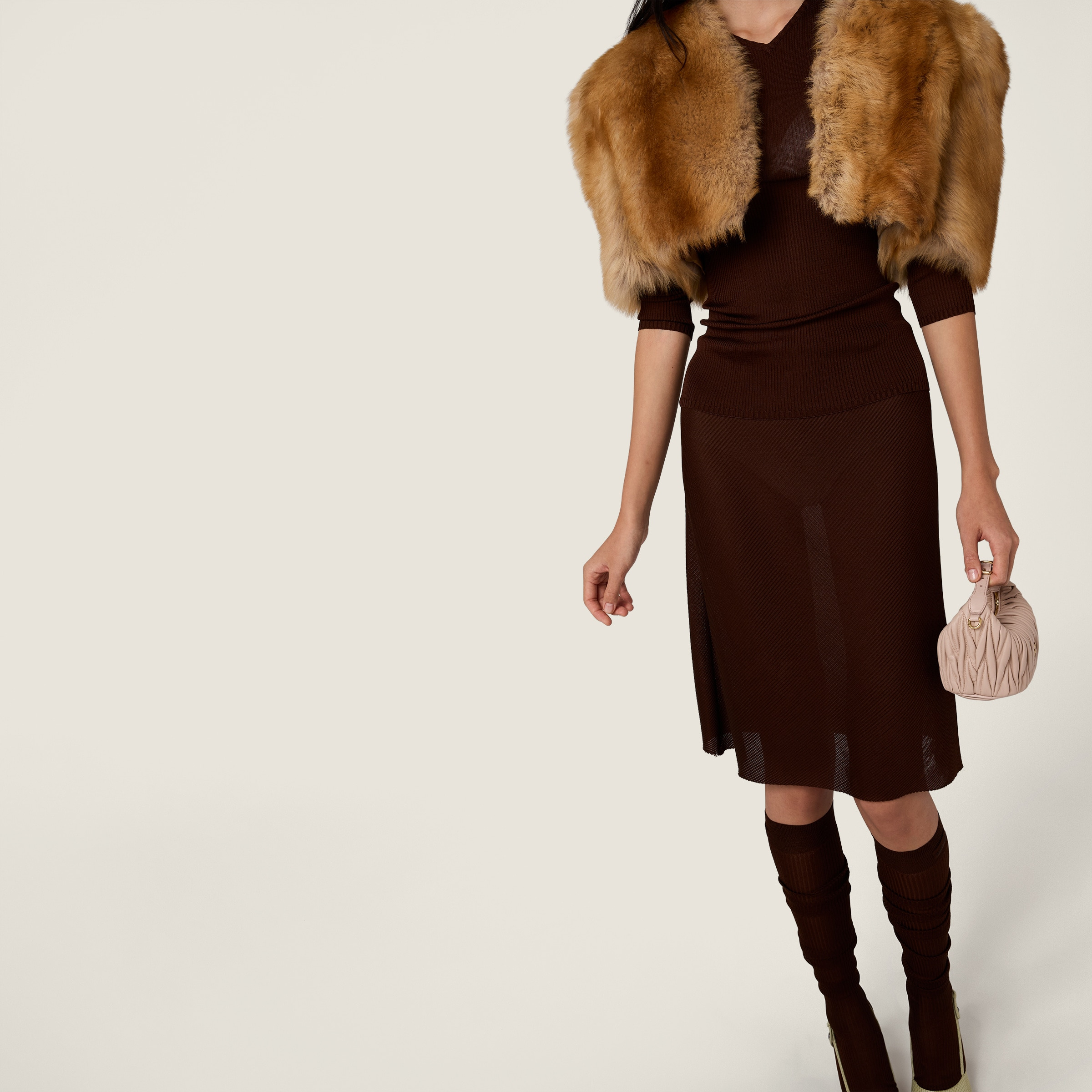 Silk mid-length skirts - 4