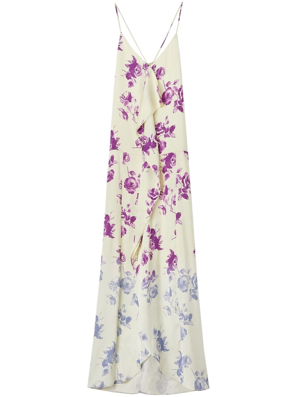 floral-print maxi dress - 1