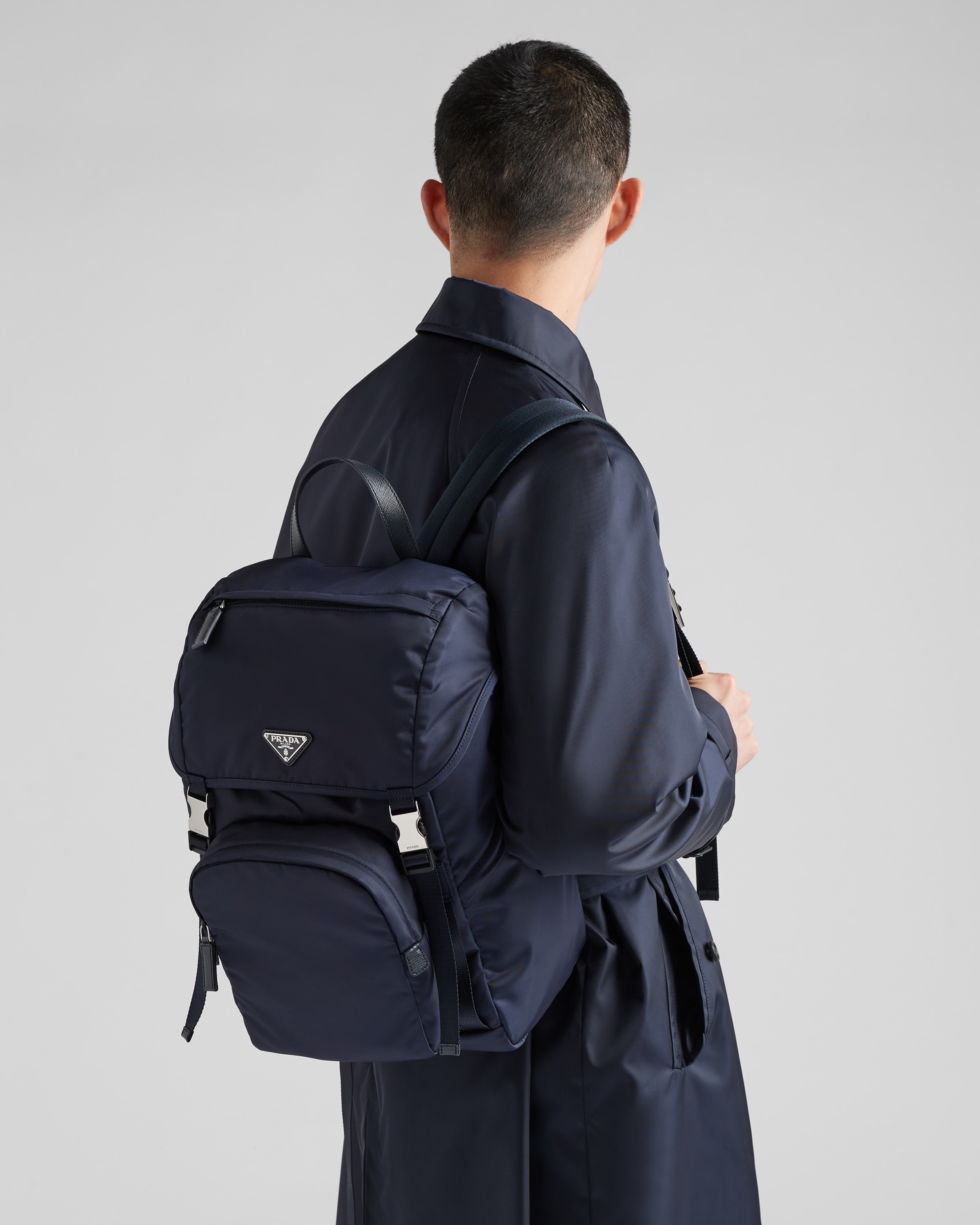 Prada Re-Nylon and Saffiano leather backpack | REVERSIBLE