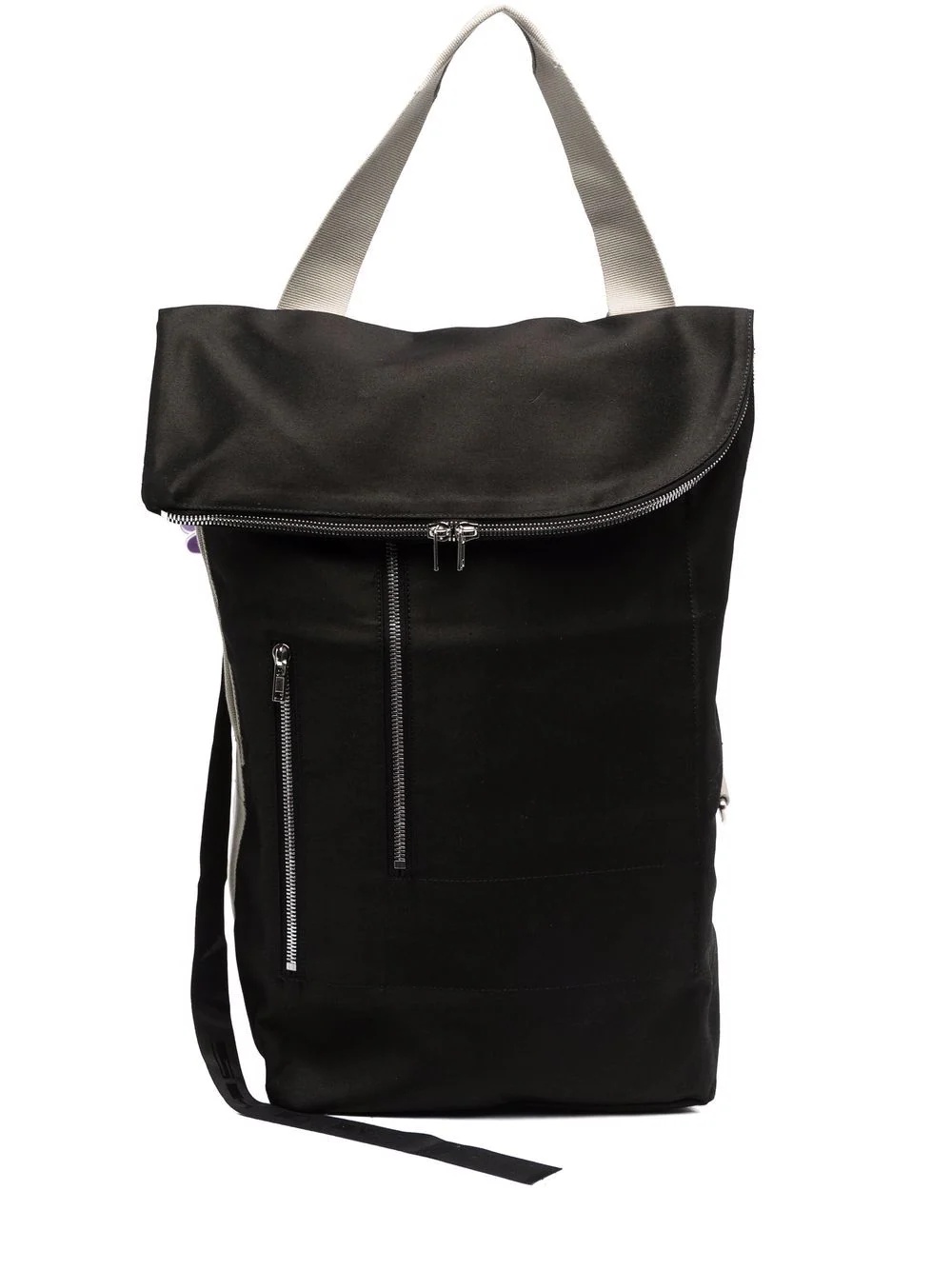 asymmetric canvas backpack - 1