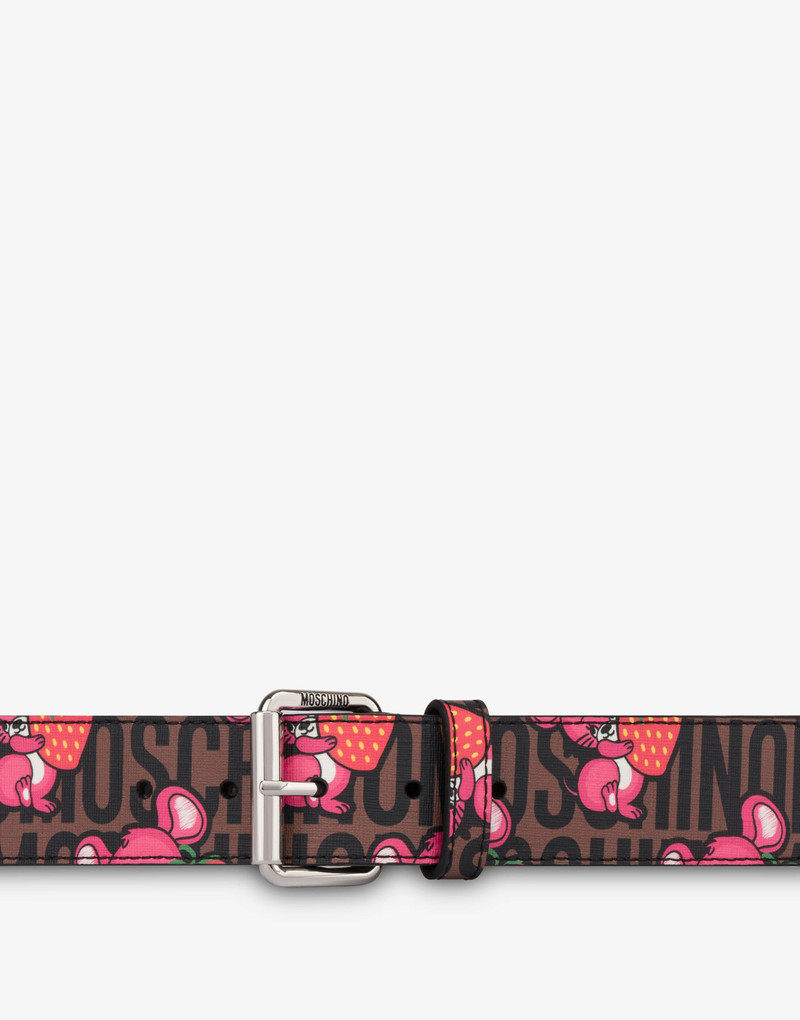 Moschino ILLUSTRATED ANIMALS BELT outlook