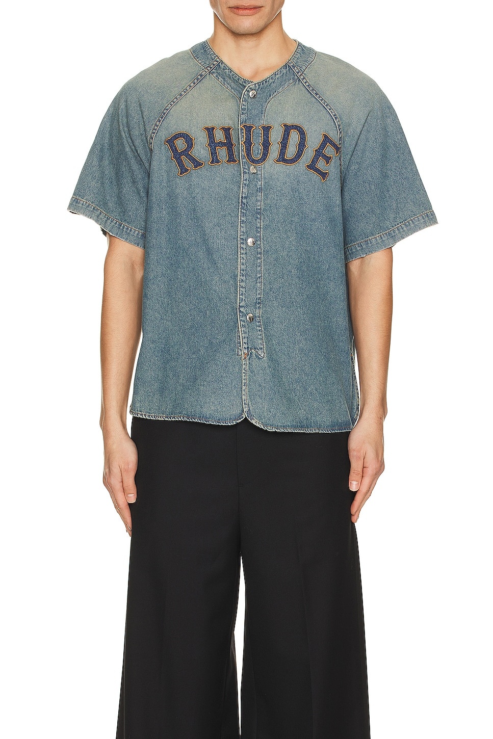 Baseball Denim Shirt - 3
