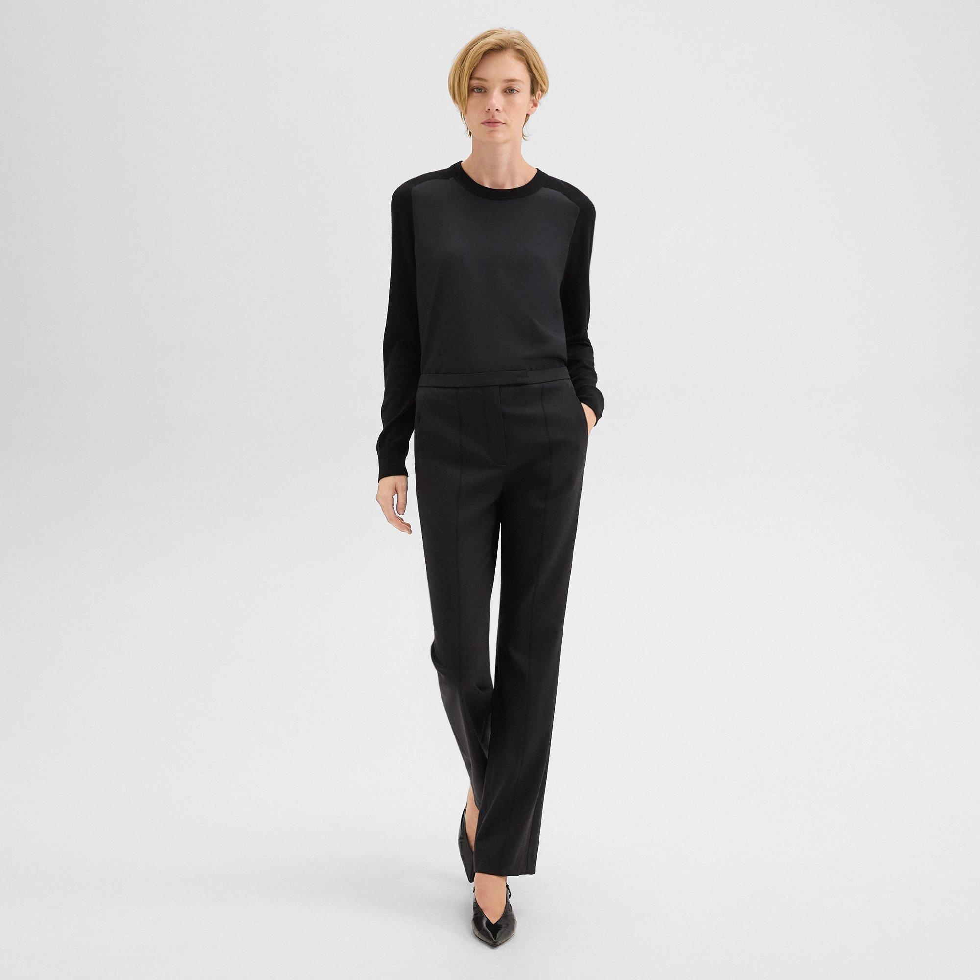 Relaxed Pant in Wool Gabardine - 6