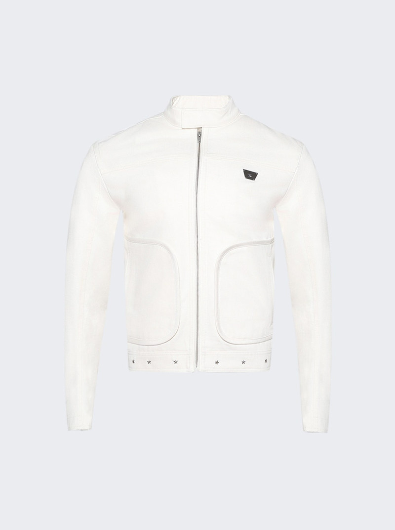Star Slim Jacket White 1