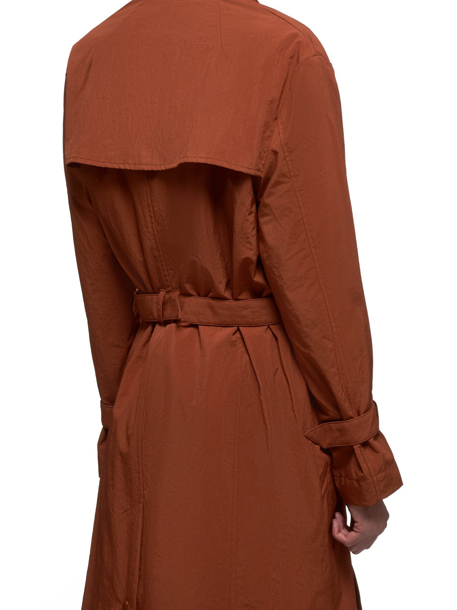 Nylon Trench Coat - 4