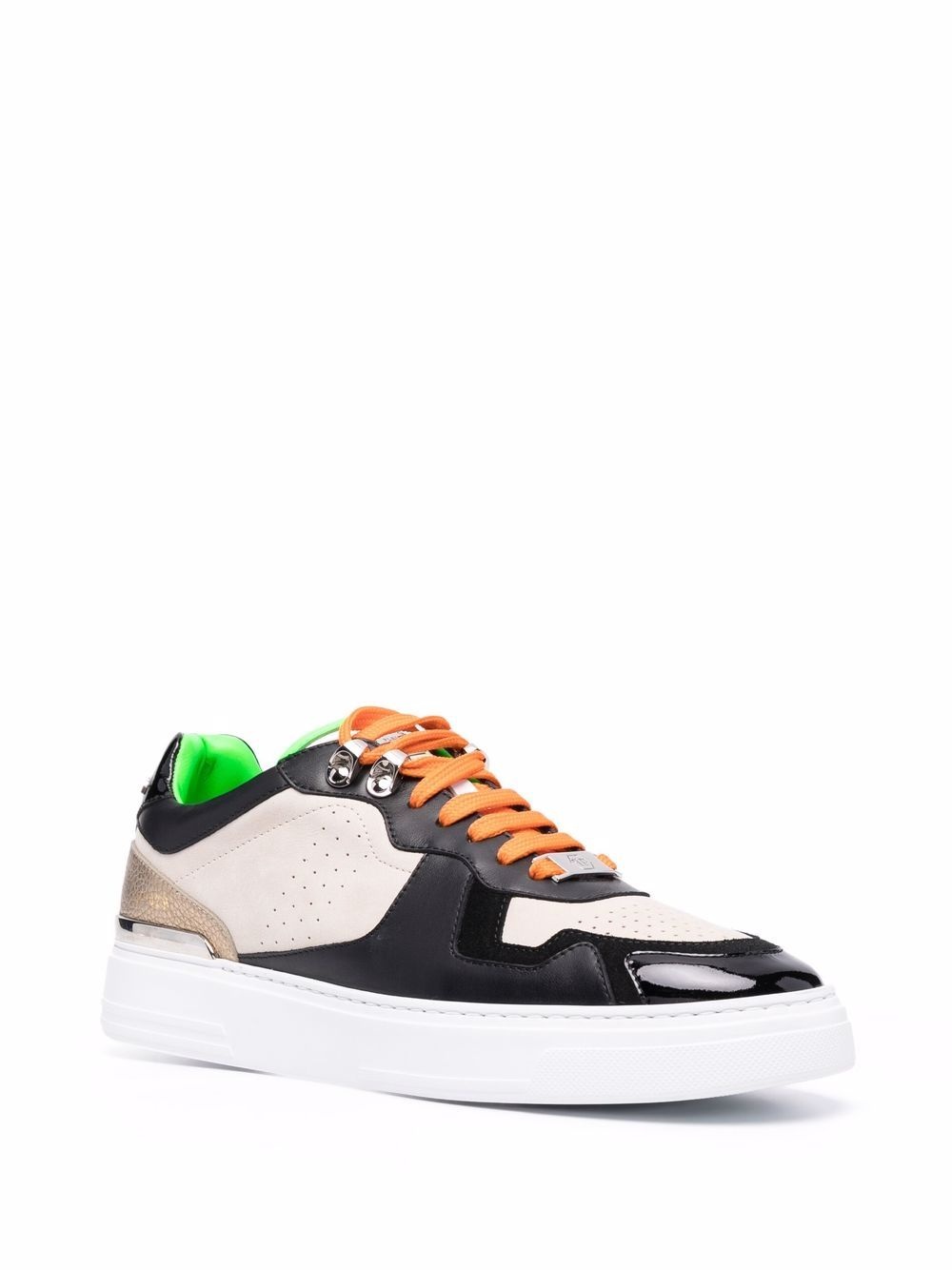 G.O.A.T. Lo-Top panelled sneakers - 2