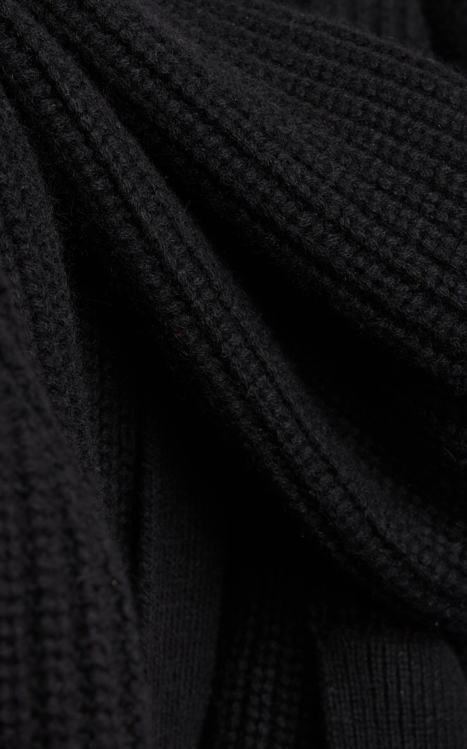 The Neal Belted Cashmere Sweater black - 6