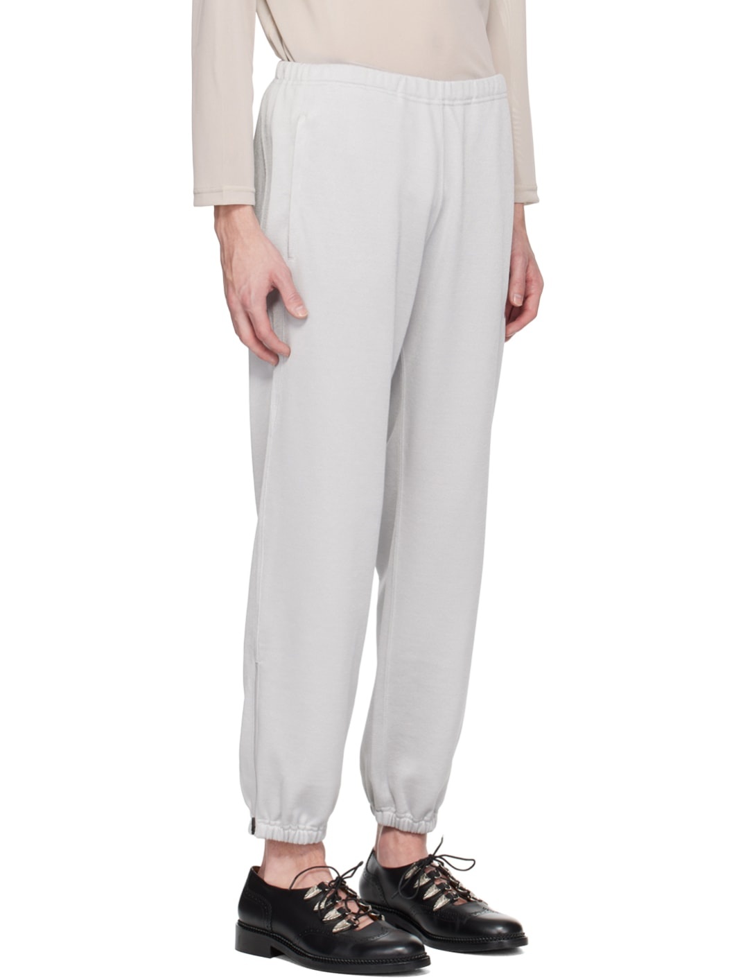 Off-White Zipped Lounge Pants - 2
