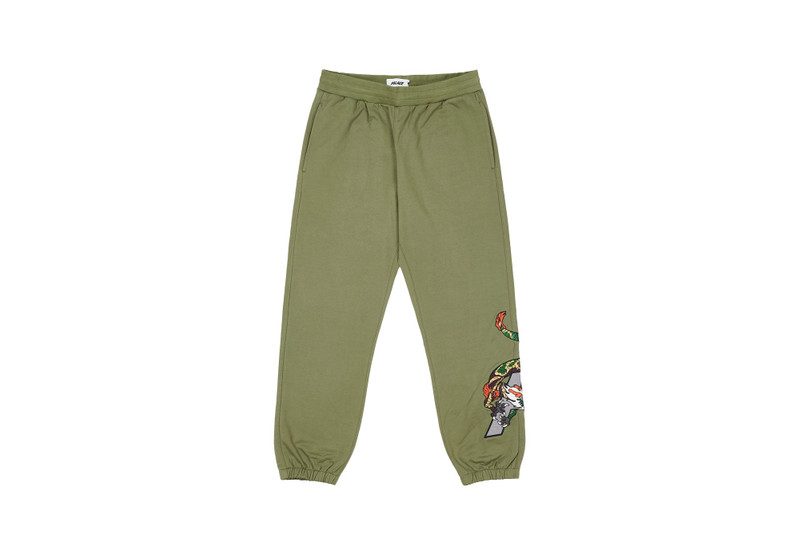 DRAGON SWEATPANTS OLIVE - 1