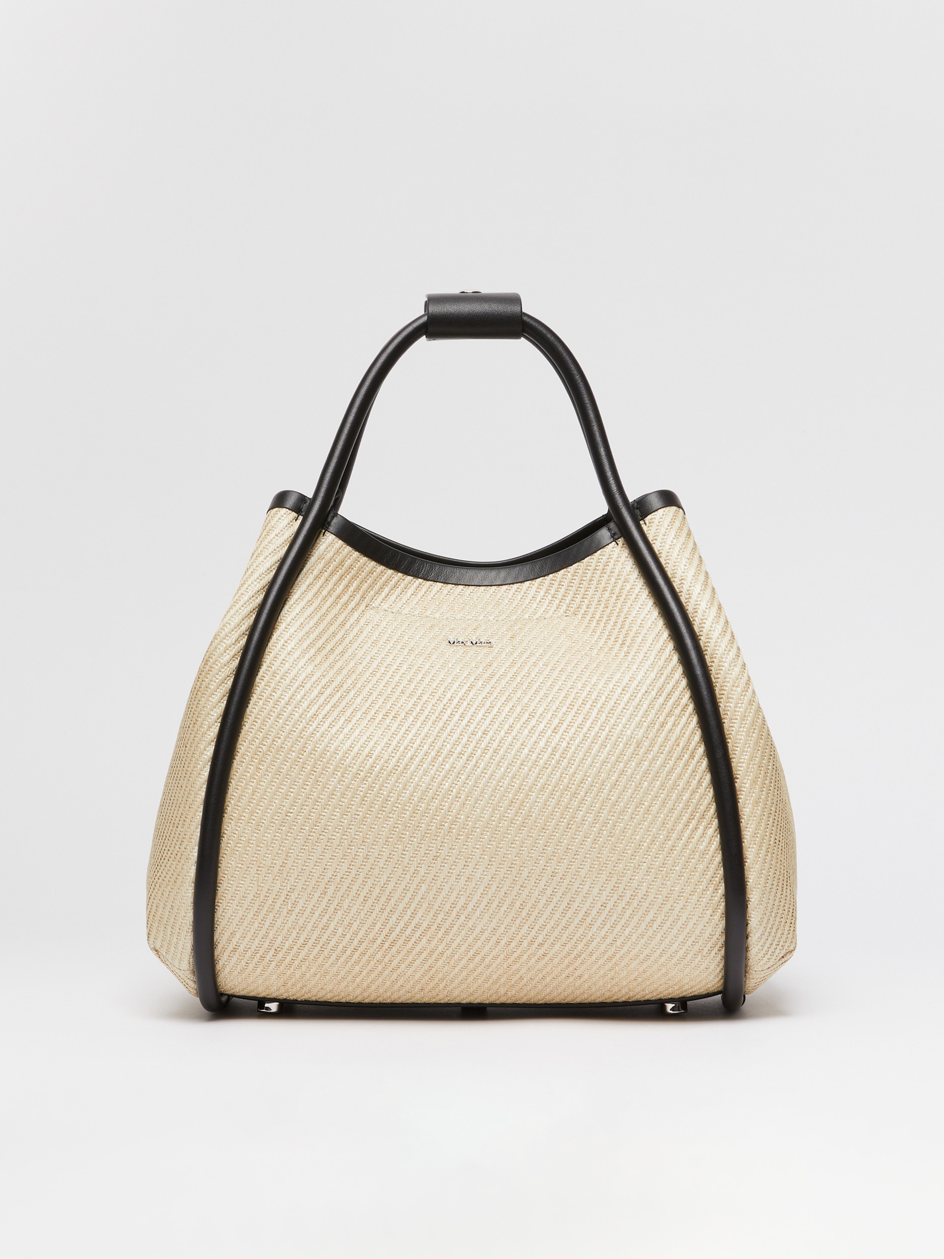 SUMMERMARINES Small raffia-look fabric Marine bag - 4