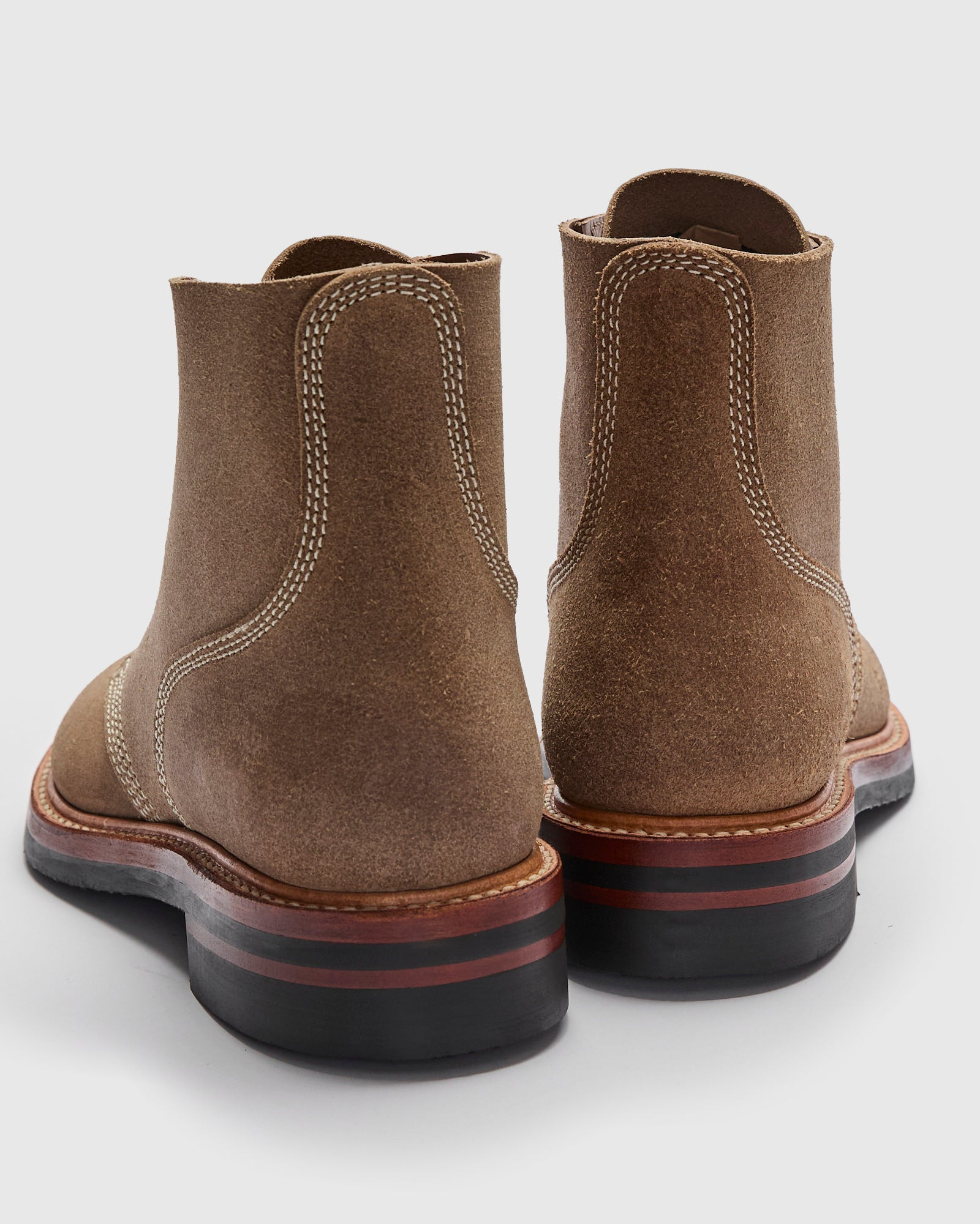M-43 Service Shoe Boot in Horween Chromexcel Natural Roughout - 5