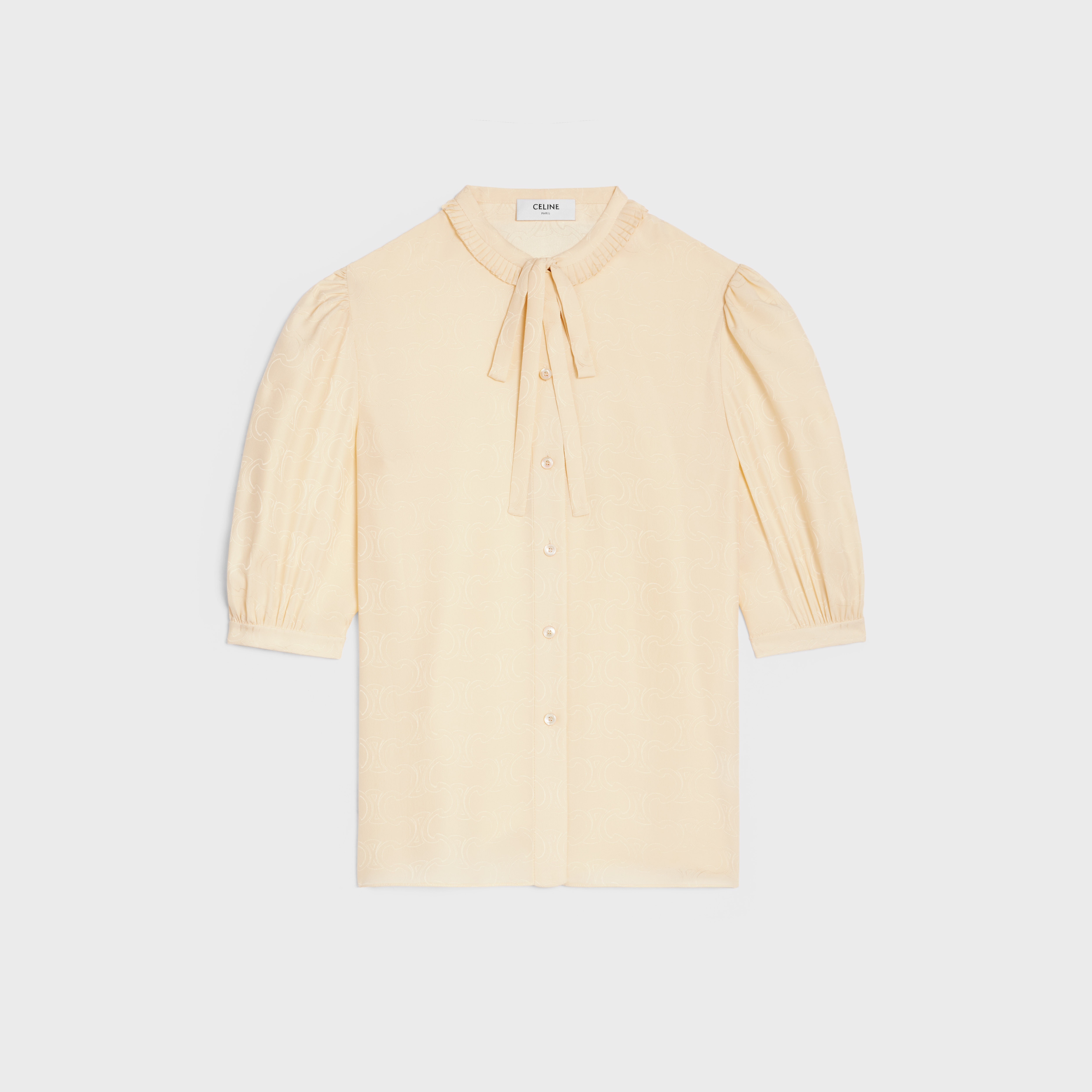 Lavallière blouse in silk - 1