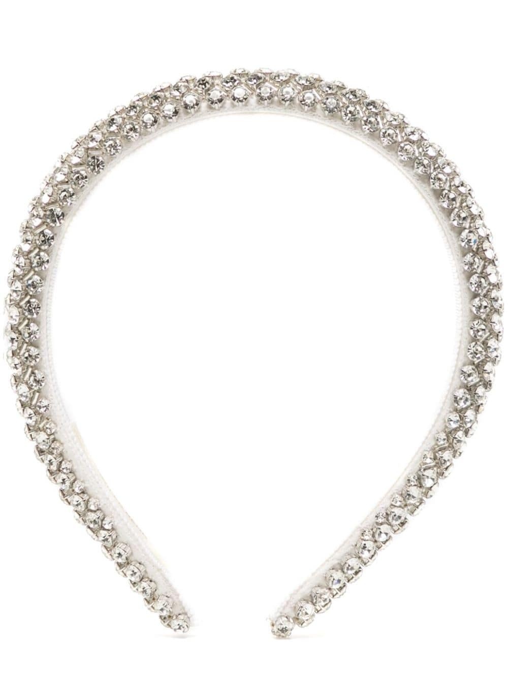 Essen crystal-embellished headband - 1