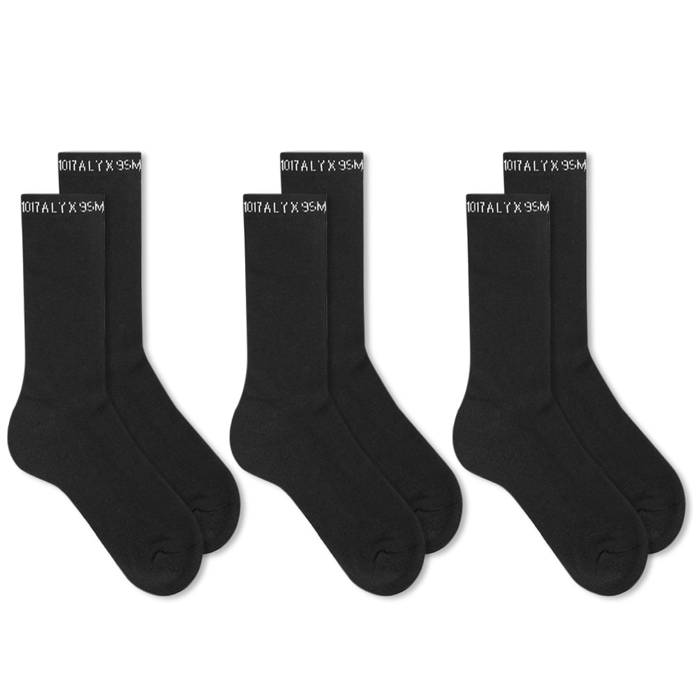 1017 ALYX 9SM Visual 3 Pack Socks - 1