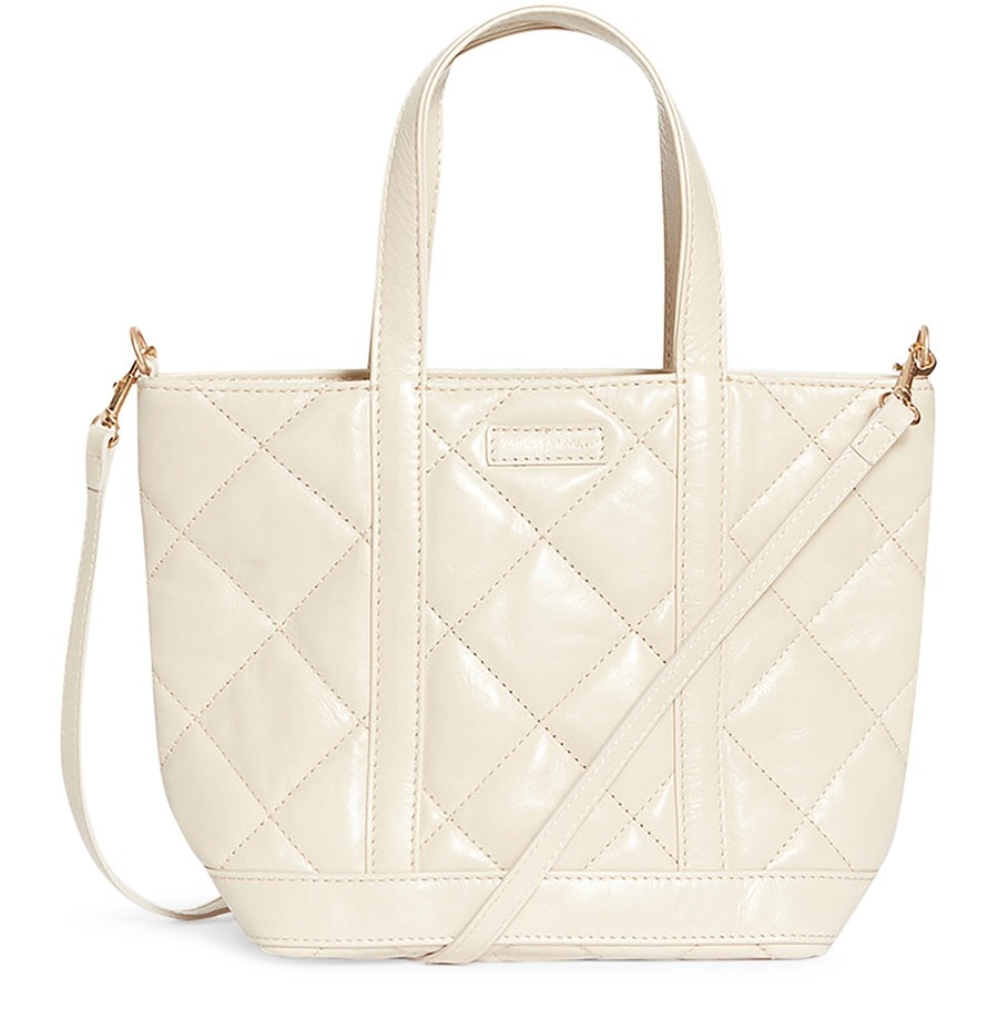 S quilted leather tote bag - 1